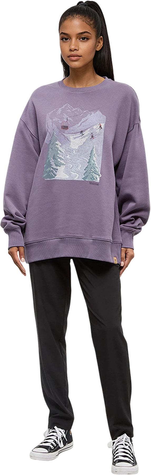 Product gallery image number 2 for product Alpine Oversized Crew - Women's