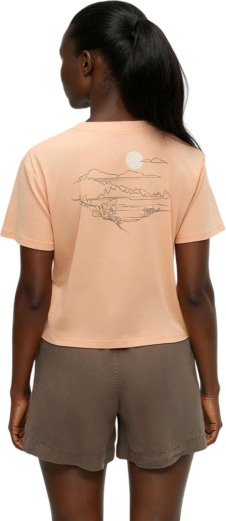 Product gallery image number 3 for product T-shirt court Wild Rose Lake - Femme