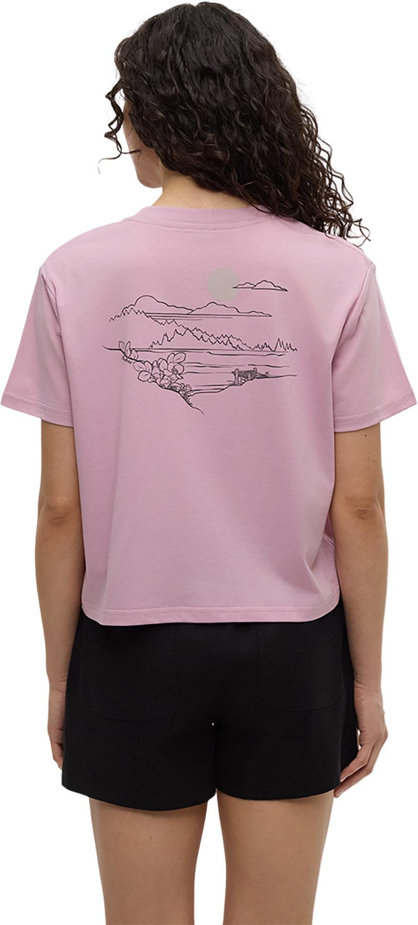 Product gallery image number 2 for product Wild Rose Lake Crop T-Shirt - Women's