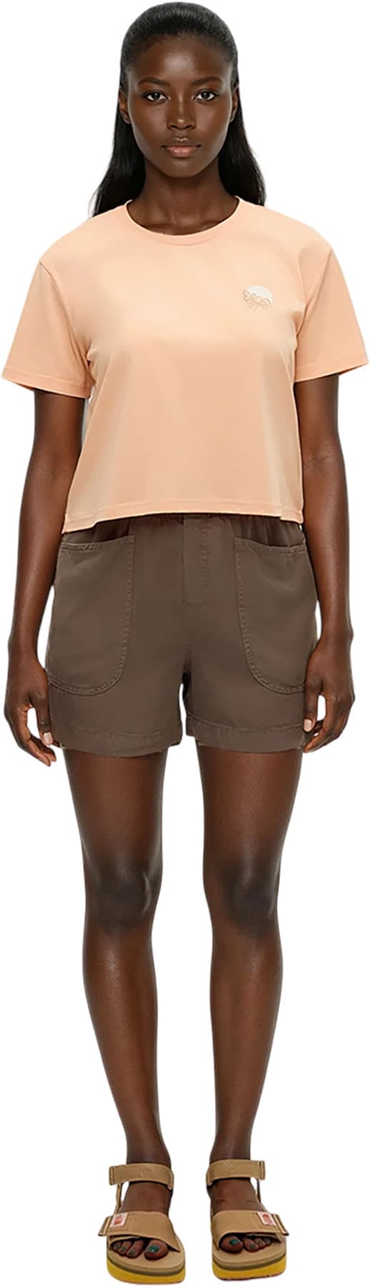 Product gallery image number 2 for product T-shirt court Wild Rose Lake - Femme