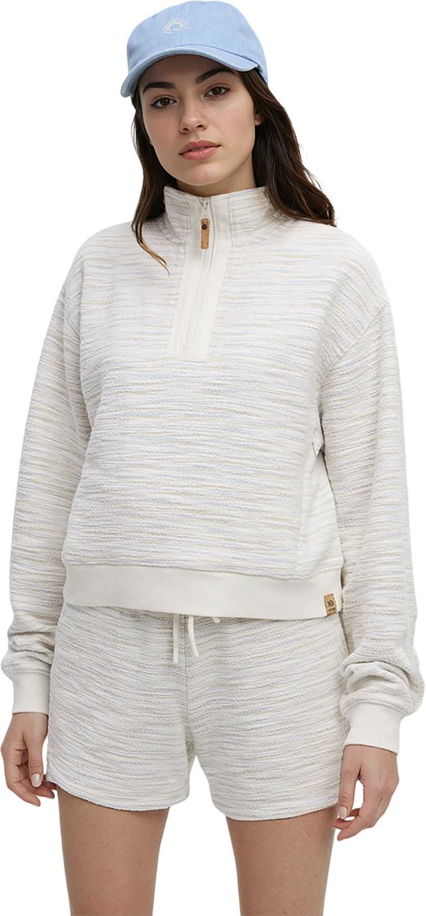 Cotton White Flash Stripe