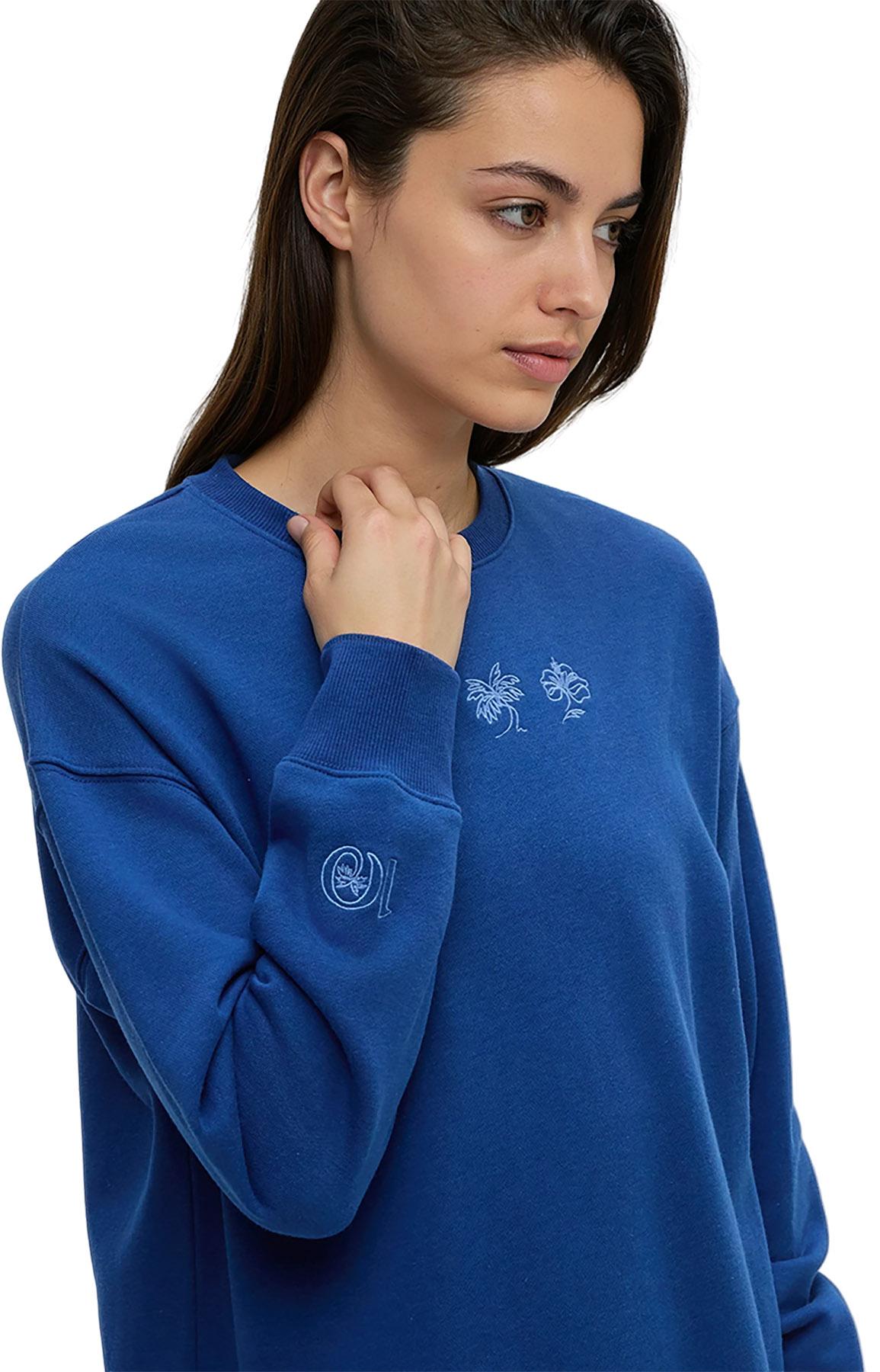 Product gallery image number 3 for product Haiti Embroidery Relaxed Crew - Women's