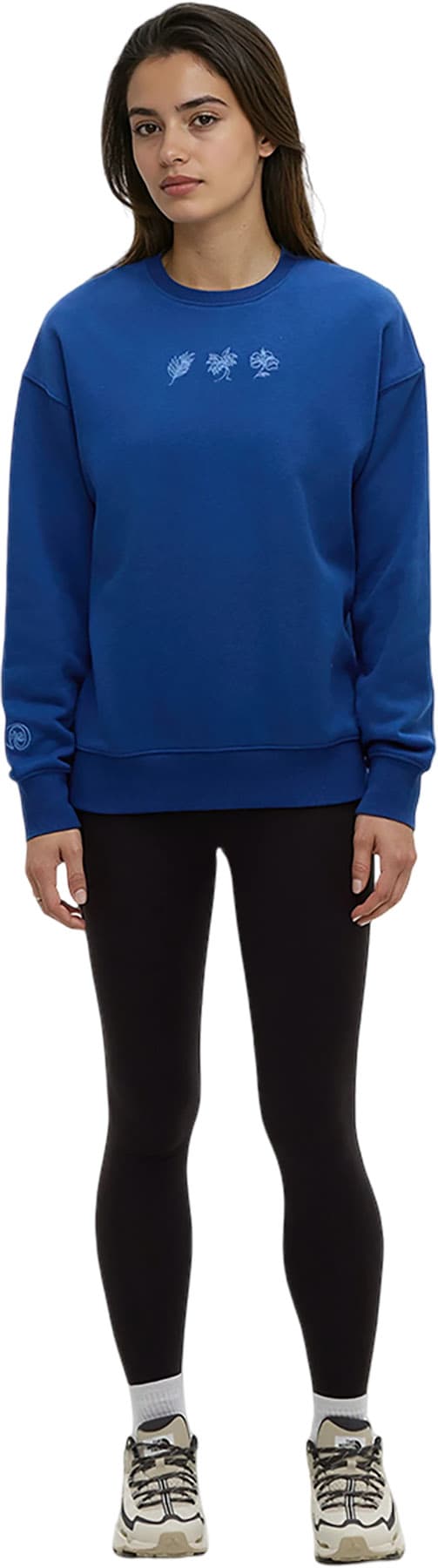 Product gallery image number 4 for product Haiti Embroidery Relaxed Crew - Women's