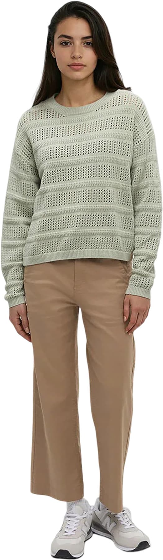 Product gallery image number 3 for product Lunenberg Organic Cotton Boatneck Sweater - Women's 