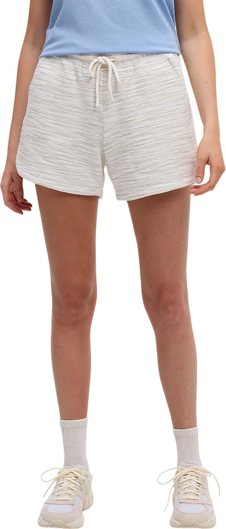 Cotton White Flash Stripe