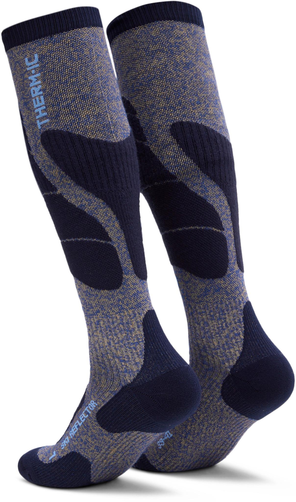 Product gallery image number 2 for product Ski Merino Reflector Heat Reflection Socks - Men’s 
