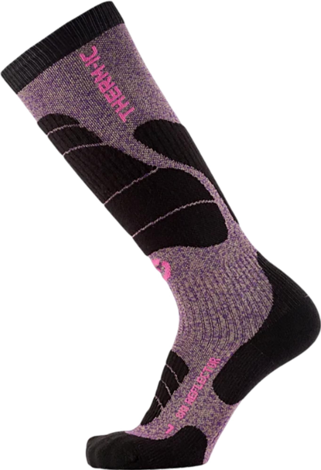 Product gallery image number 3 for product Ski Merino Reflector Heat Reflection Socks - Women’s 