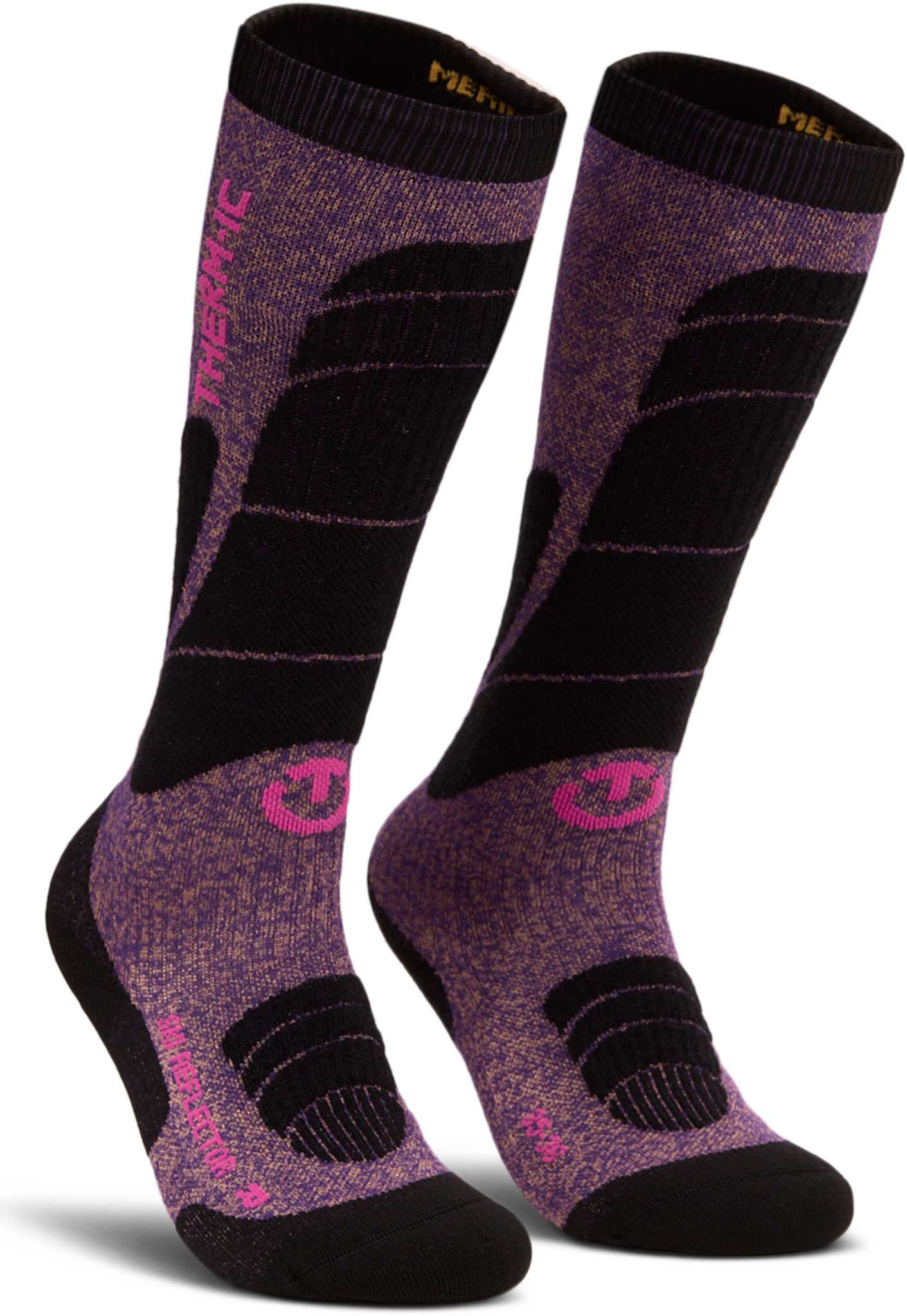 Image de produit pour Chaussettes de ski chaudes mérinos - Femme