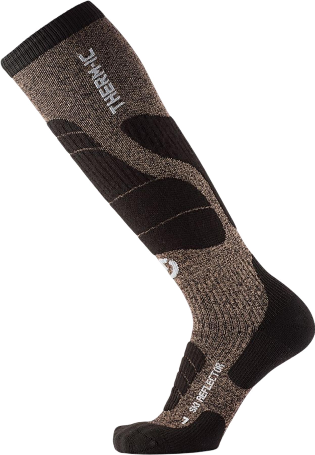 Product gallery image number 6 for product Merino Reflector Ski Socks - Unisex