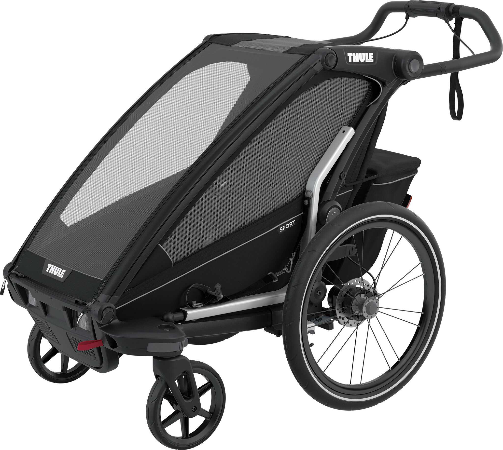 Image de produit pour Remorque à 1 place pour vélo multisports Chariot Sport