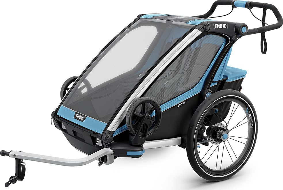 Product gallery image number 10 for product Chariot Sport 2 Seats Multisport Bike Trailer