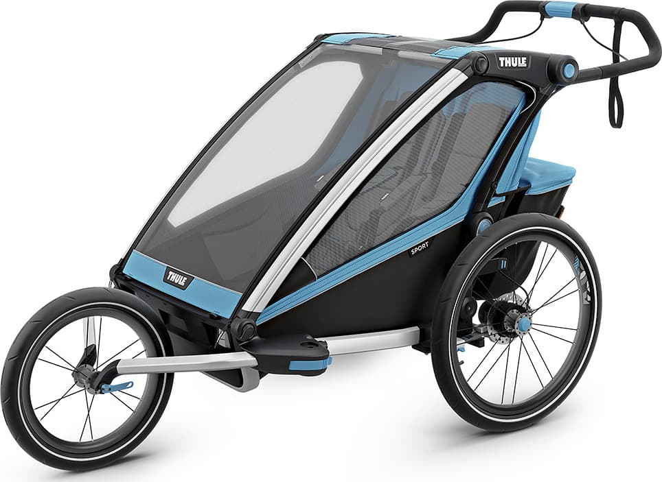 Product gallery image number 5 for product Chariot Sport 2 Seats Multisport Bike Trailer