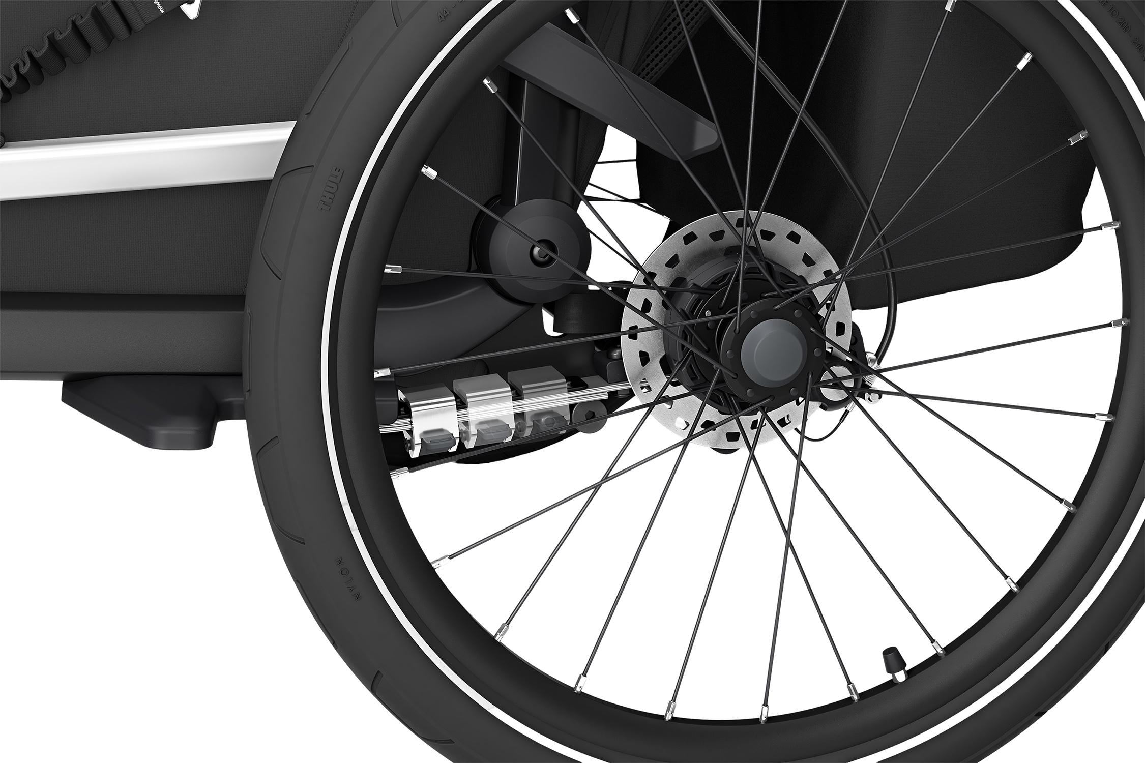 Product gallery image number 8 for product Chariot Sport 2 Double Bike Trailer