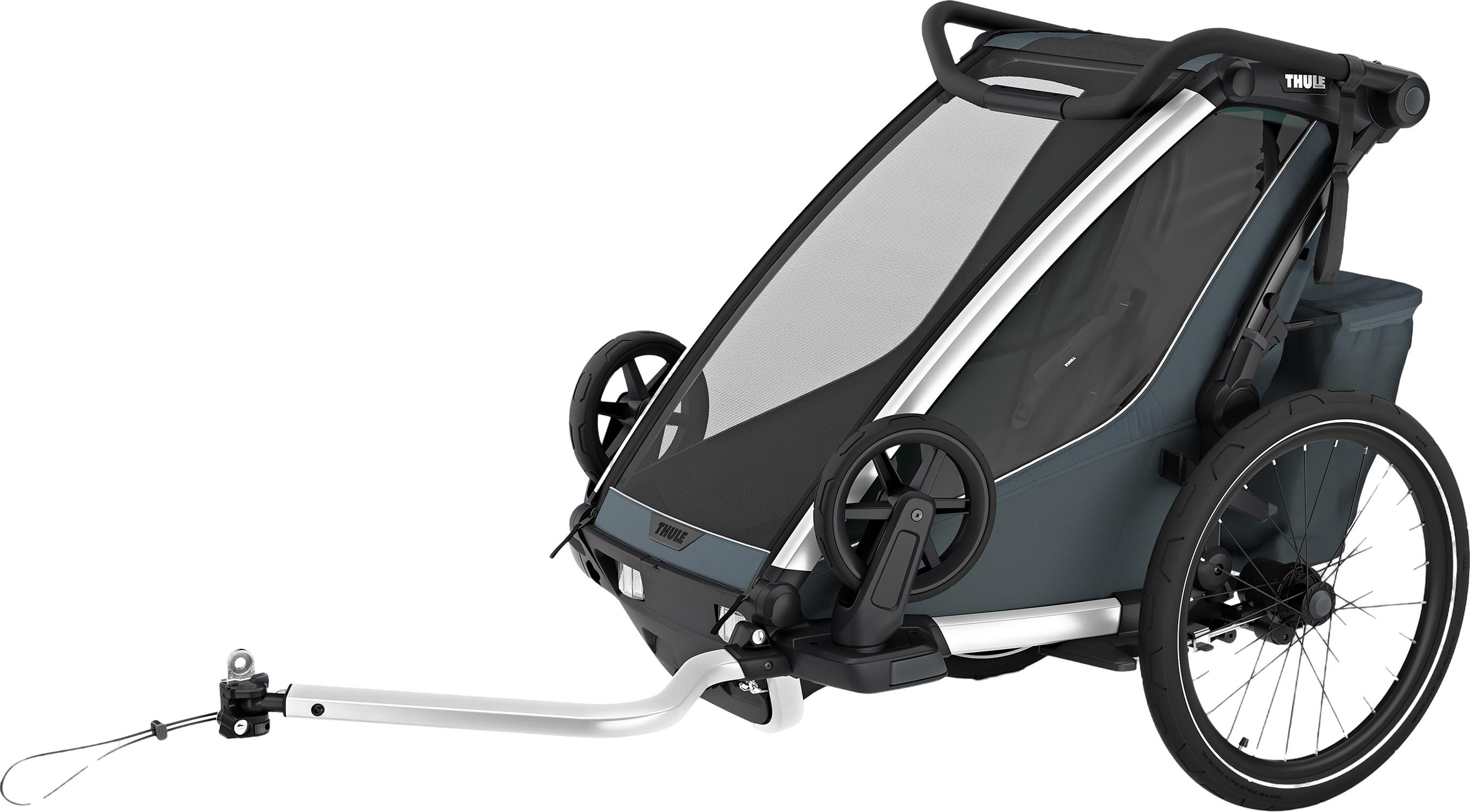 Numéro de l'image de la galerie de produits 5 pour le produit Remorque pour vélo Chariot Cross 2 Single