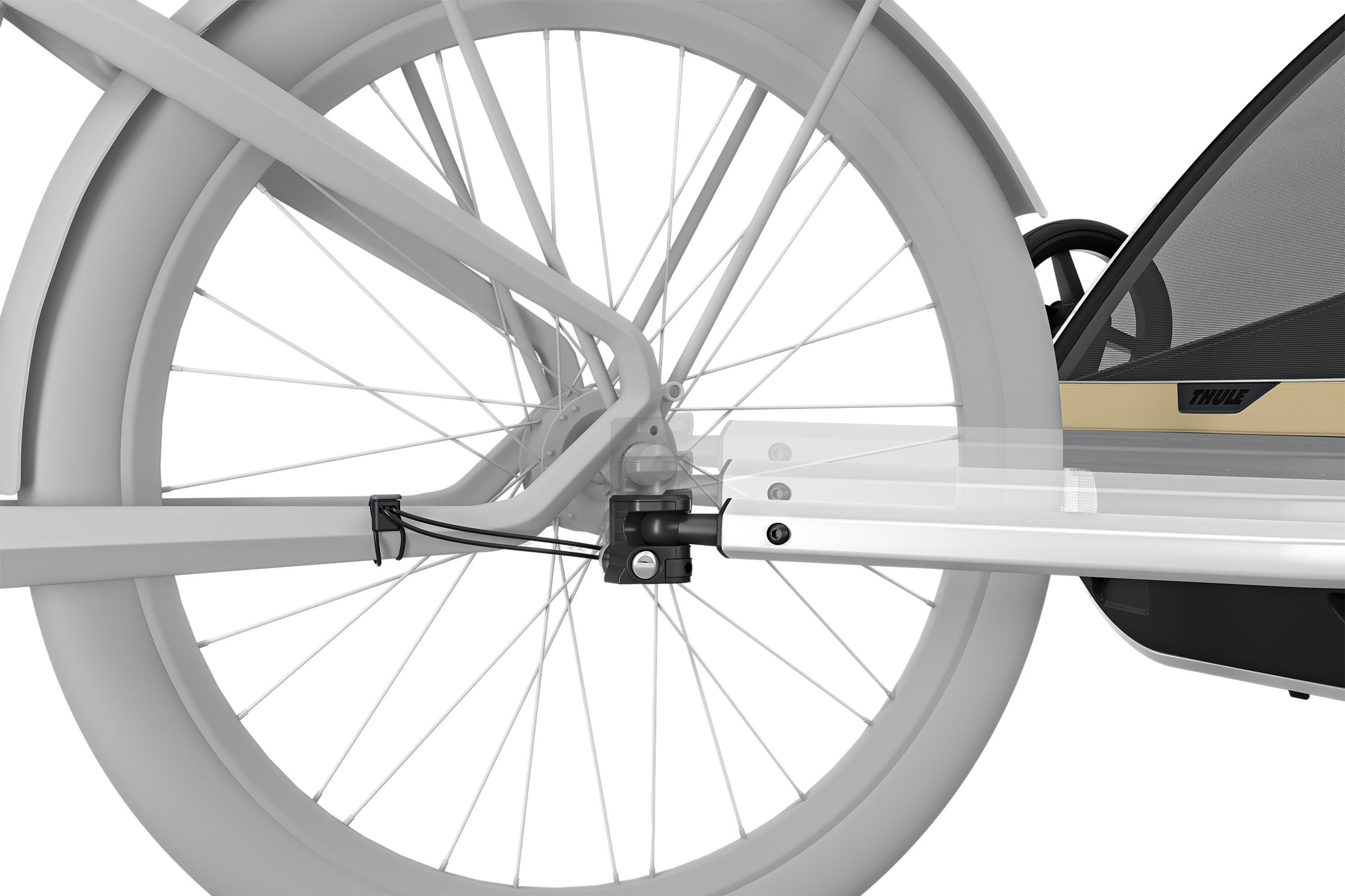 Numéro de l'image de la galerie de produits 3 pour le produit Remorque pour vélo Chariot Cross 2 Double