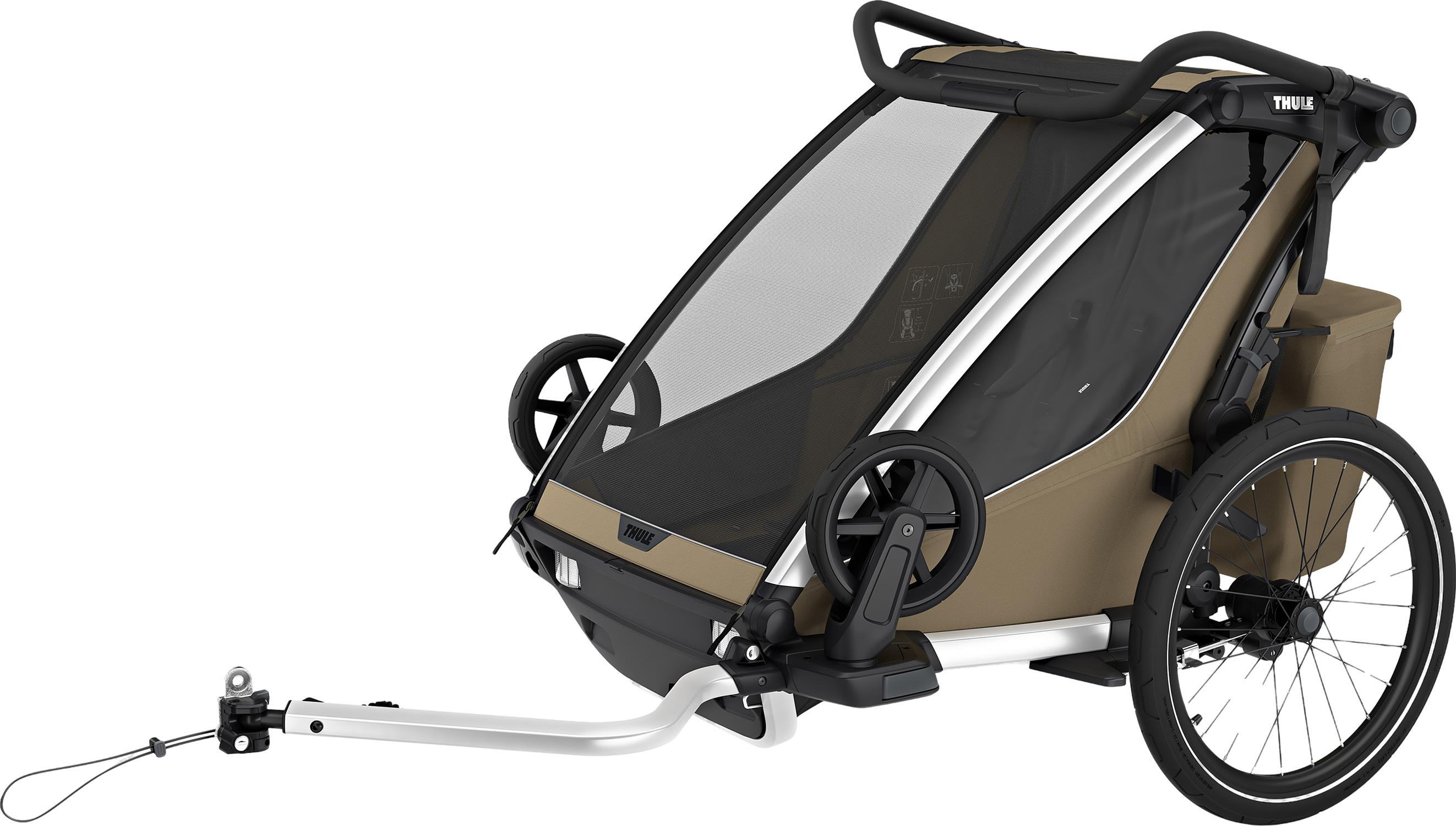 Numéro de l'image de la galerie de produits 7 pour le produit Remorque pour vélo Chariot Cross 2 Double