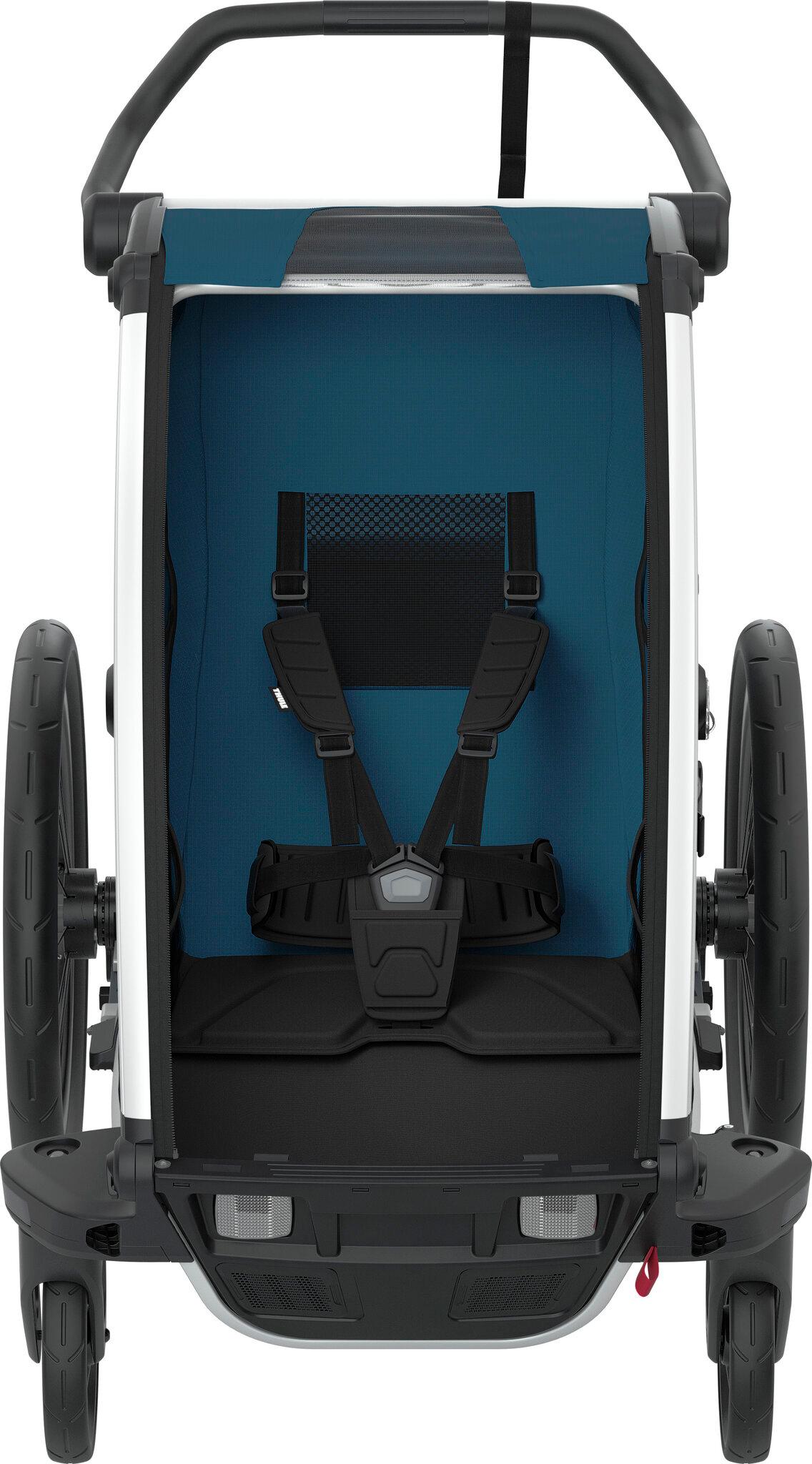 Product gallery image number 2 for product Remorque à 1 place pour vélo multisports Chariot Cross