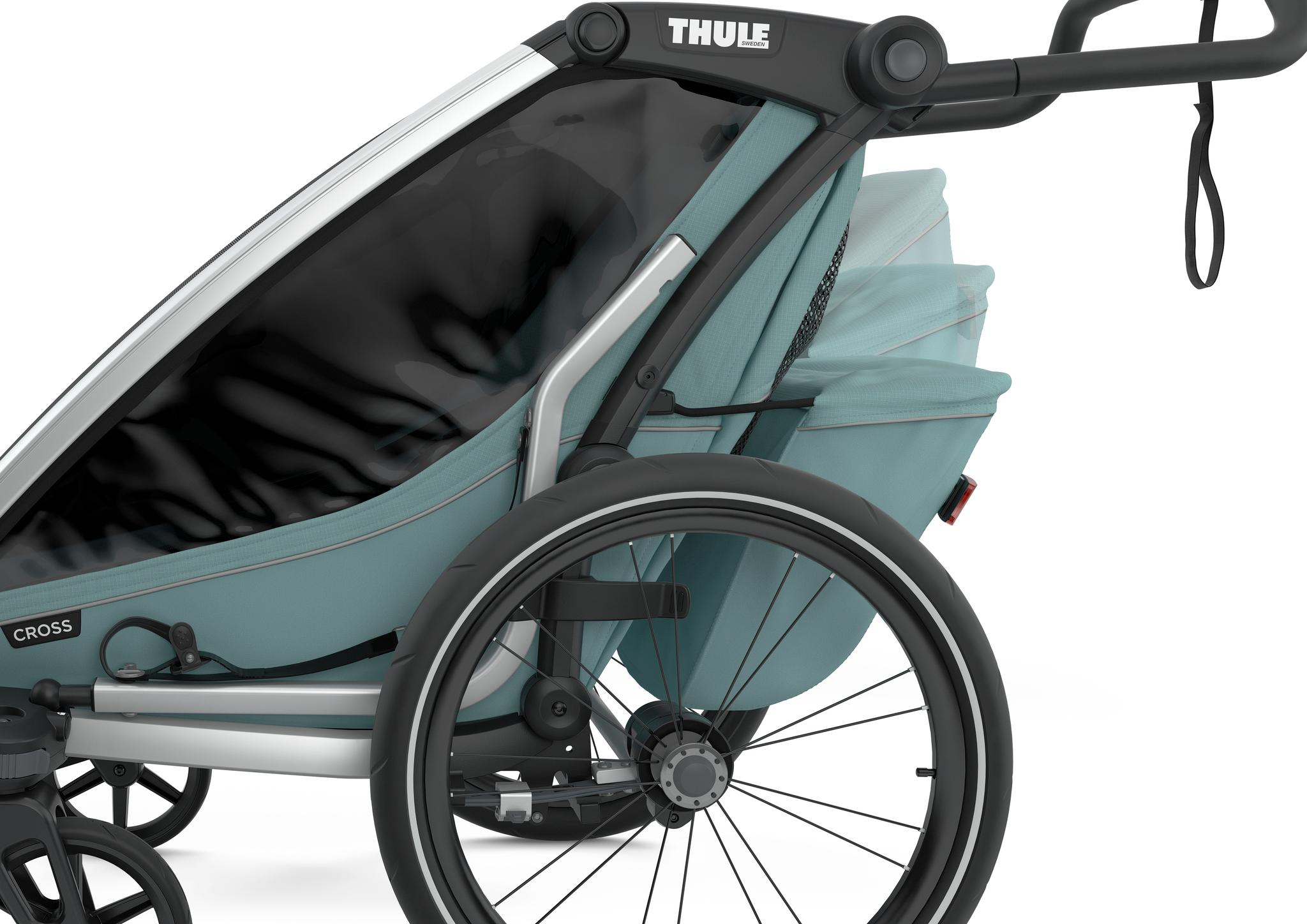 Product gallery image number 9 for product Chariot Cross 1 Seat Multisport Bike Trailer