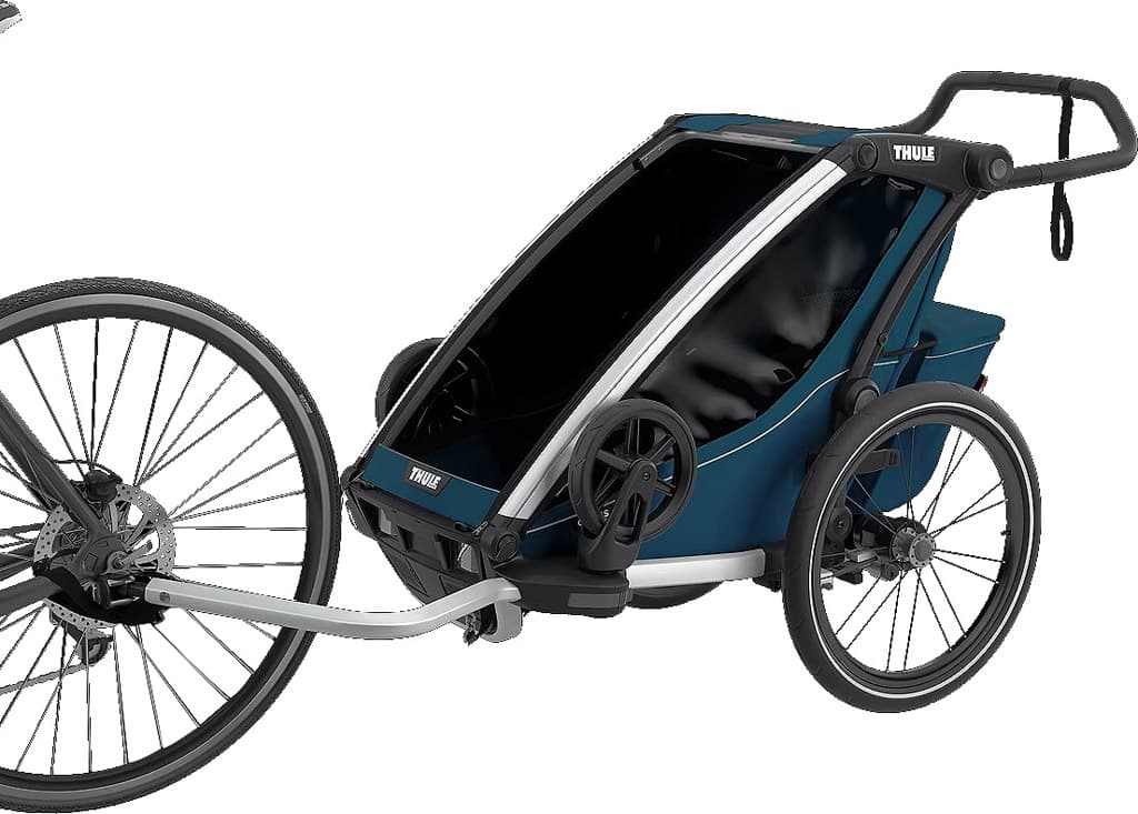 Product gallery image number 12 for product Remorque à 1 place pour vélo multisports Chariot Cross