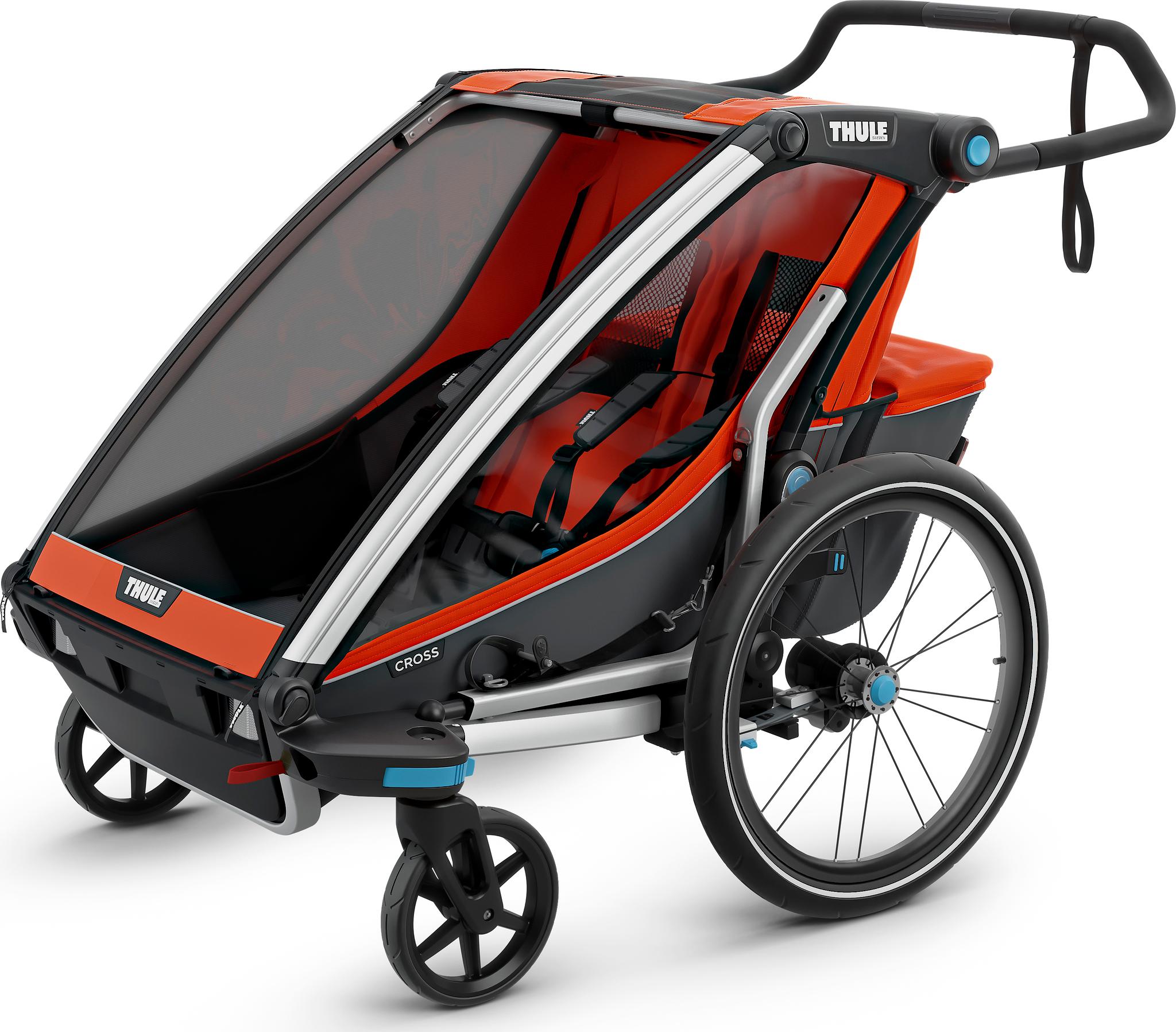 Product gallery image number 1 for product Chariot Cross 2 Seats Multisport Bike Trailer