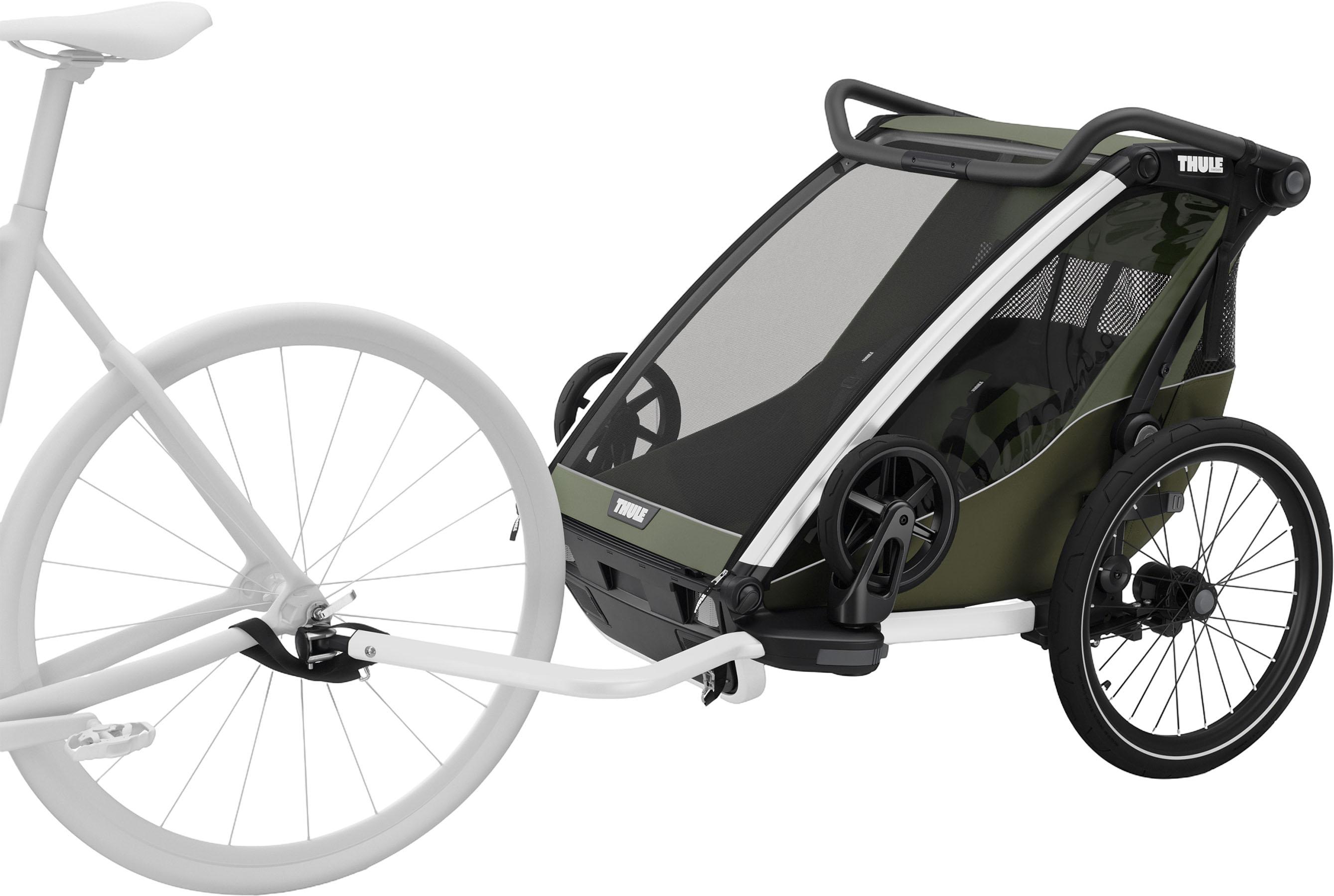 Product gallery image number 3 for product Remorque de vélo multisport Chariot Lite Double