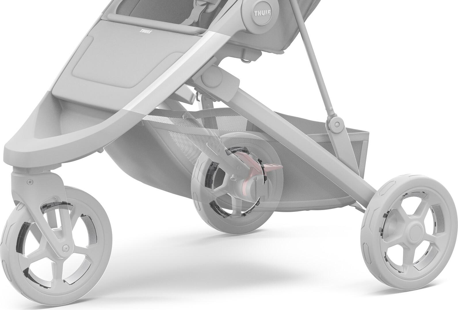 Product gallery image number 2 for product Spring Stroller Reflective Wheel Kit