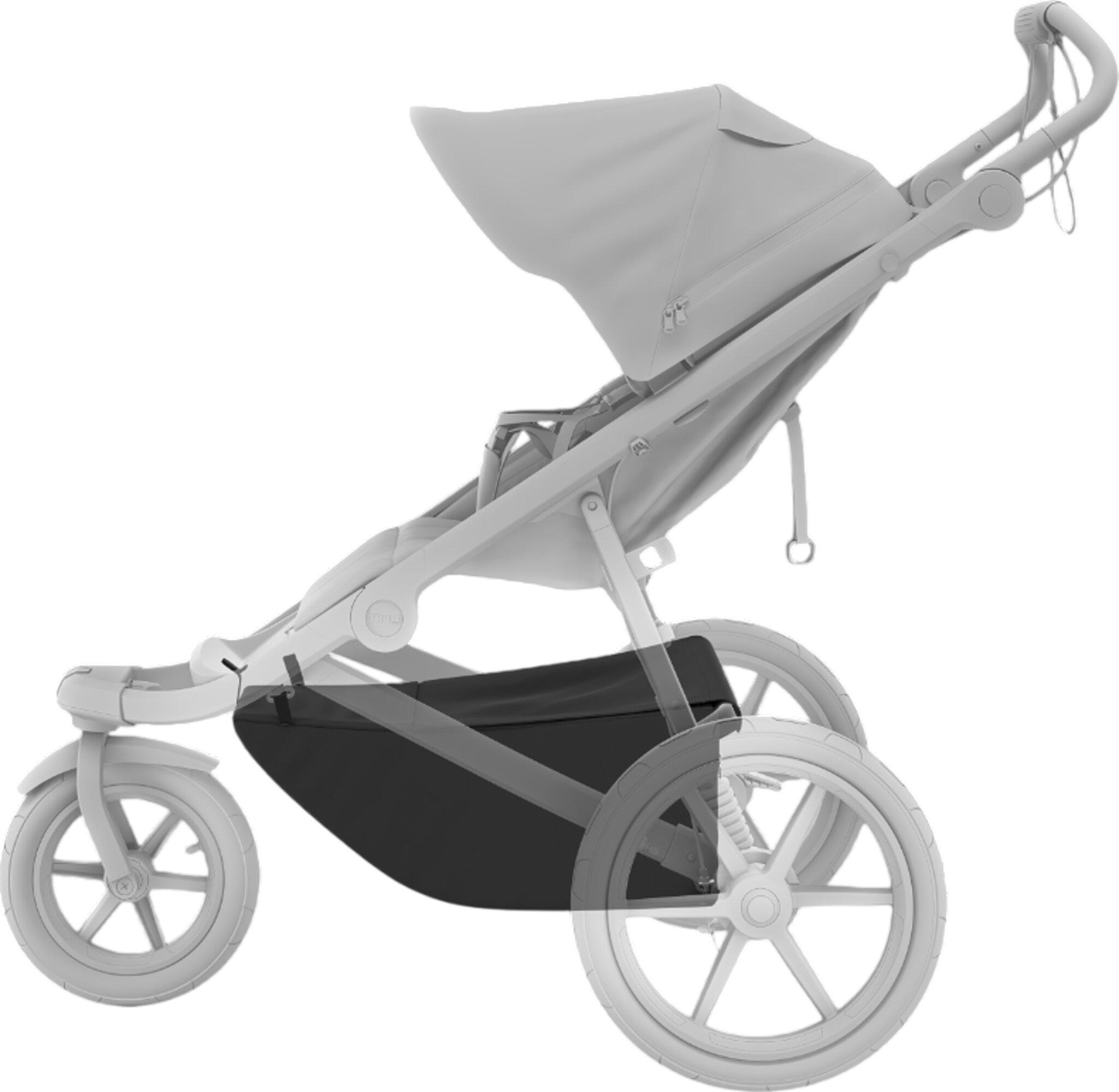 Product gallery image number 2 for product Urban Glide Single Stroller Extended Cargo Basket