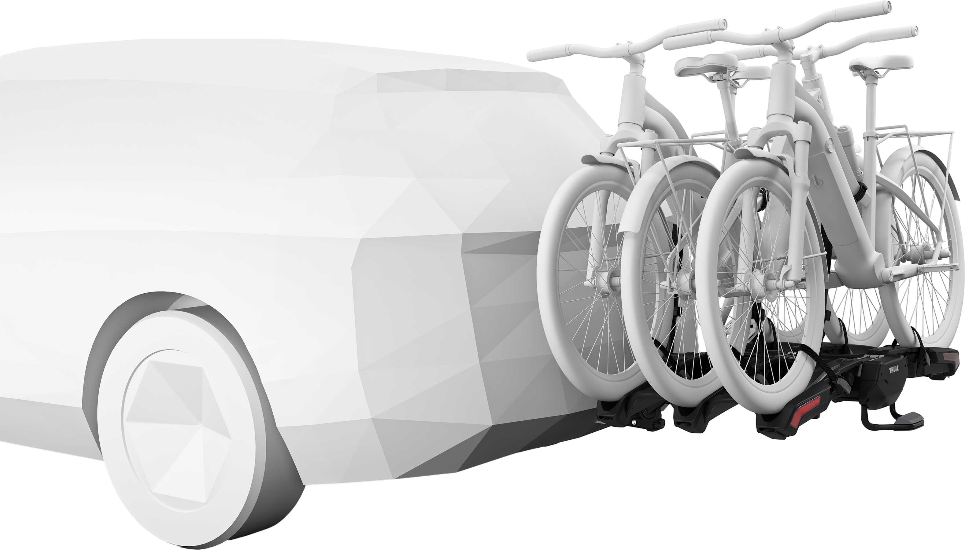 Product image for Epos 3-Bike Foldable Hitch Platform Bike Rack