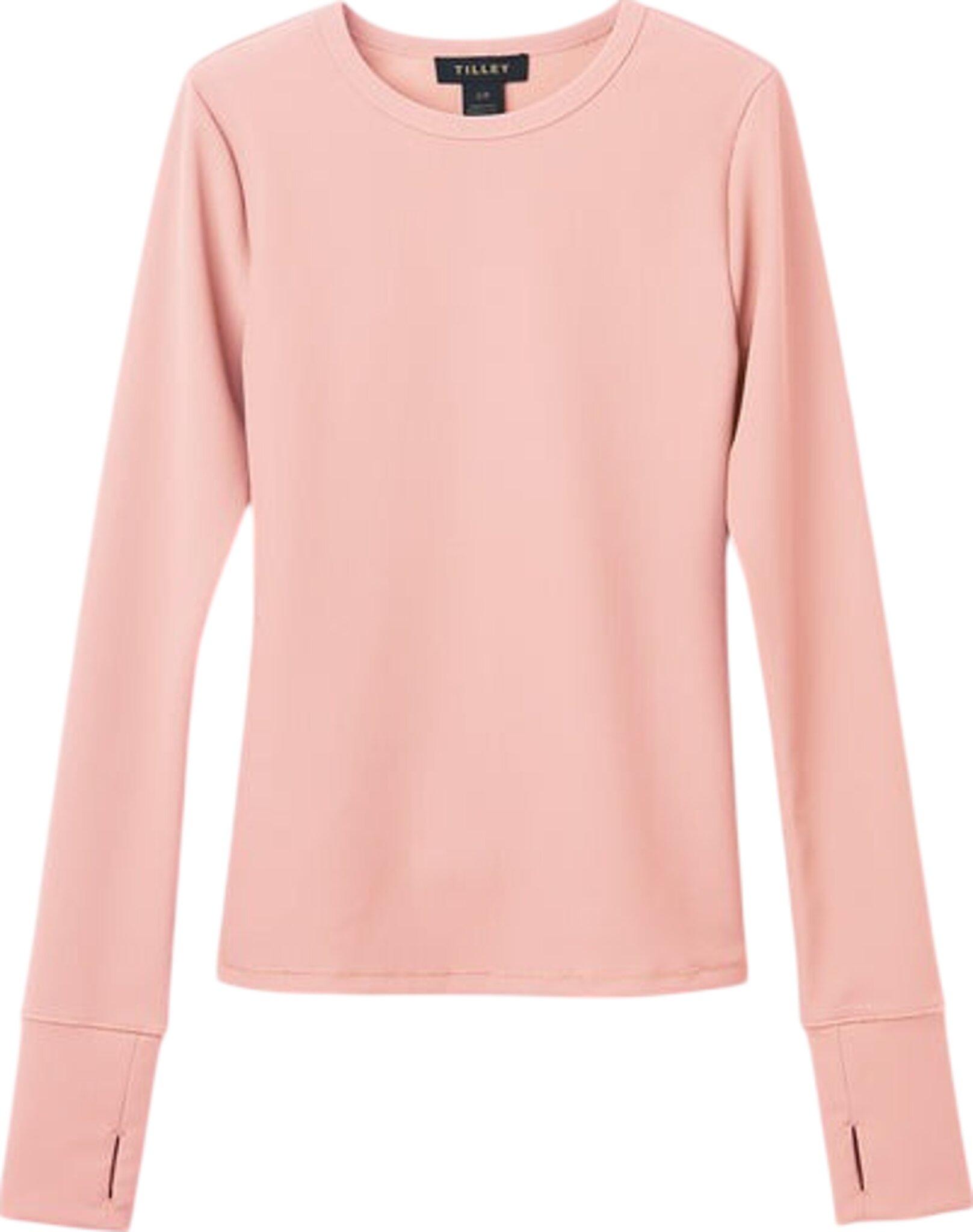 Product image for LS Fitted Rib Crewneck - Women's