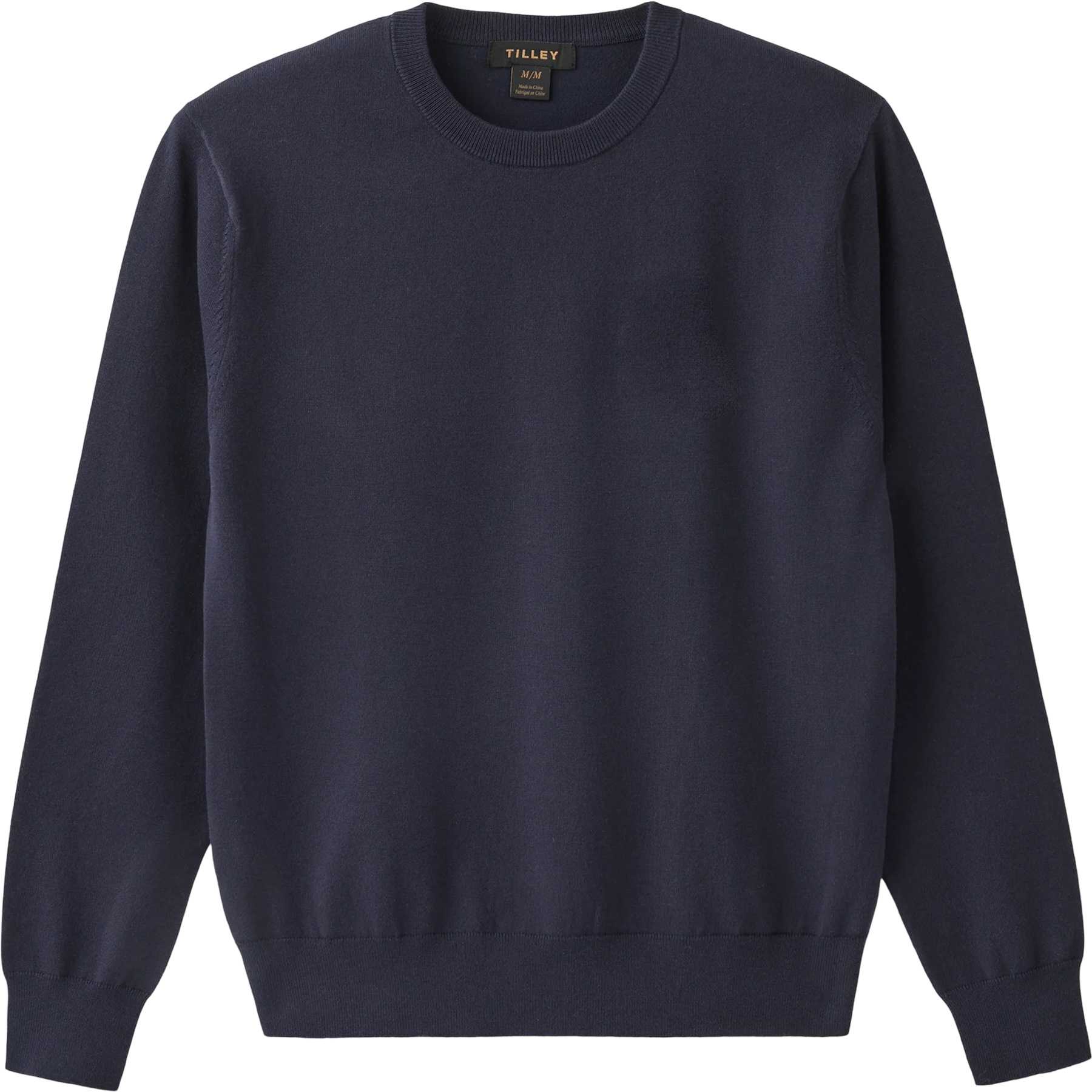 Product image for High Twist Cotton Crew Neck Sweater - Men's