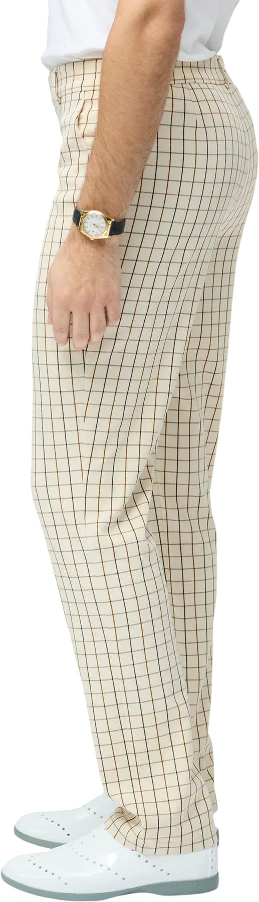 Product gallery image number 4 for product Pantalon à carreaux rétro - Homme