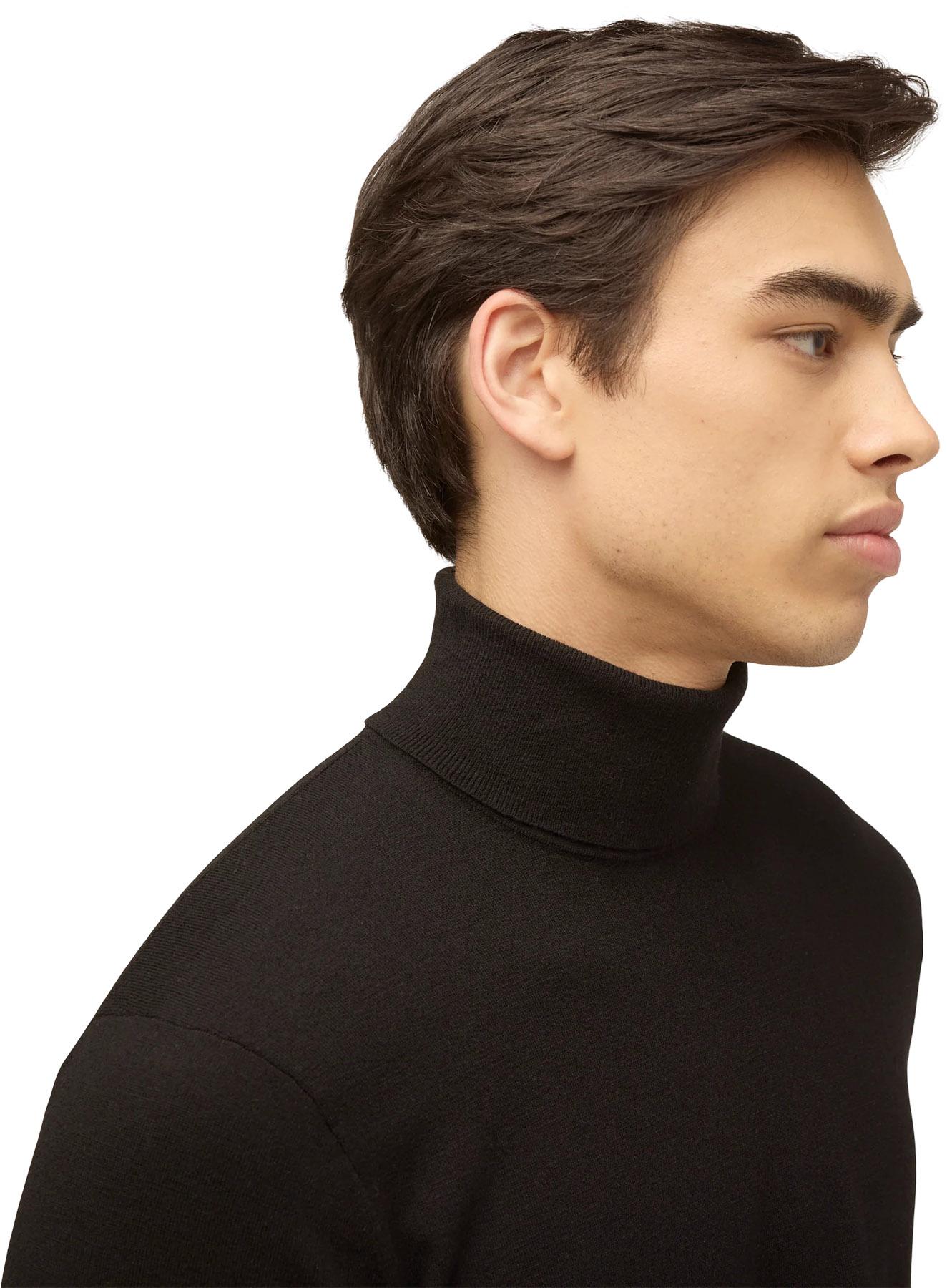 Product gallery image number 3 for product Stretch Merino Turtleneck Sweater - Men's