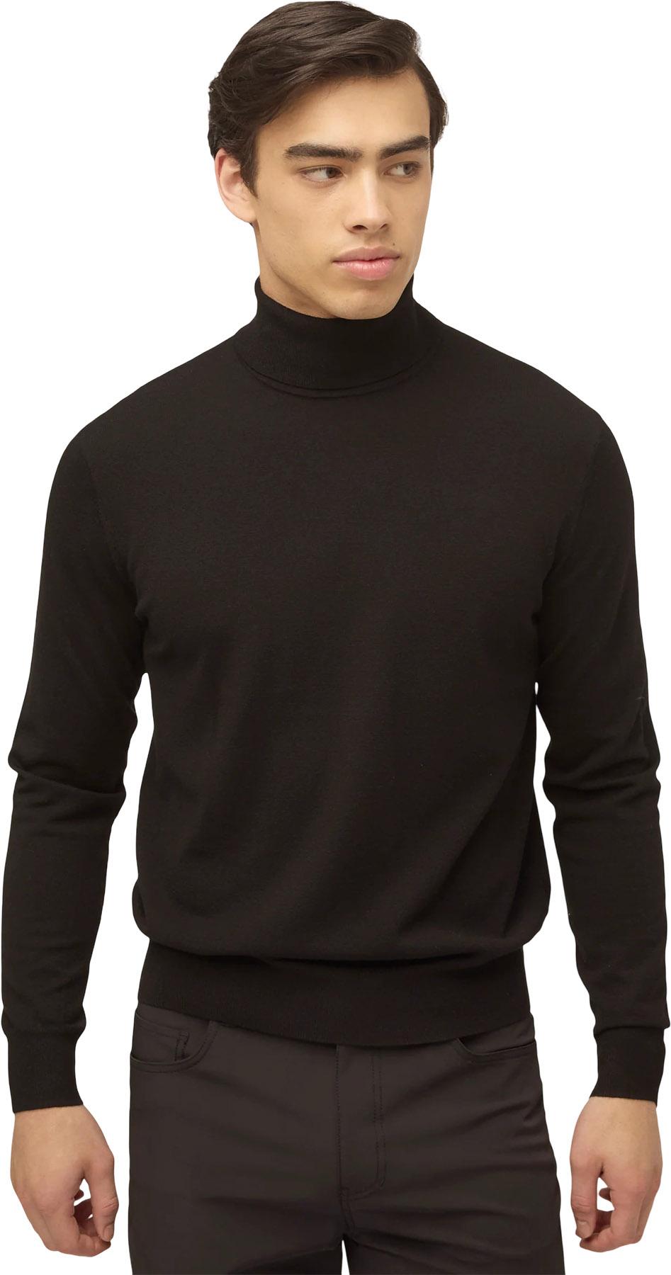 Product gallery image number 5 for product Stretch Merino Turtleneck Sweater - Men's