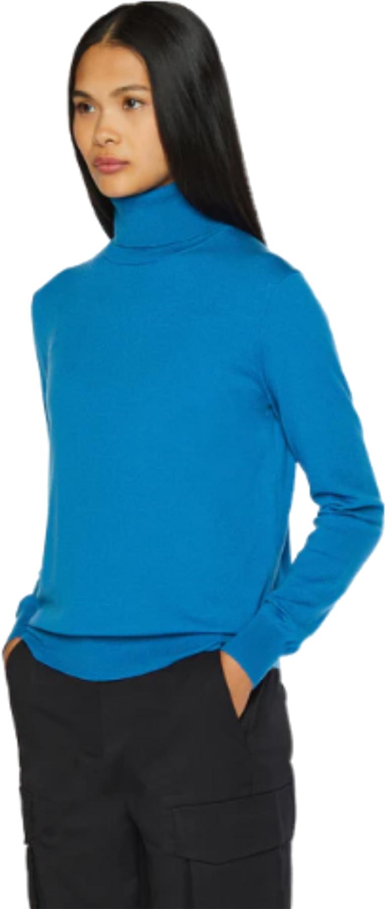 Product gallery image number 3 for product Stretch Merino Turtleneck Top - Women's