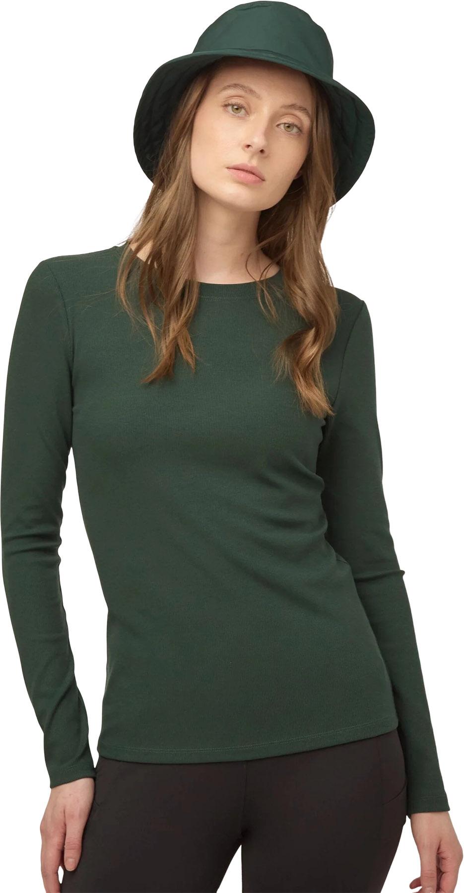 Product gallery image number 5 for product Tencel Rib Long Sleeve T-Shirt - Women's