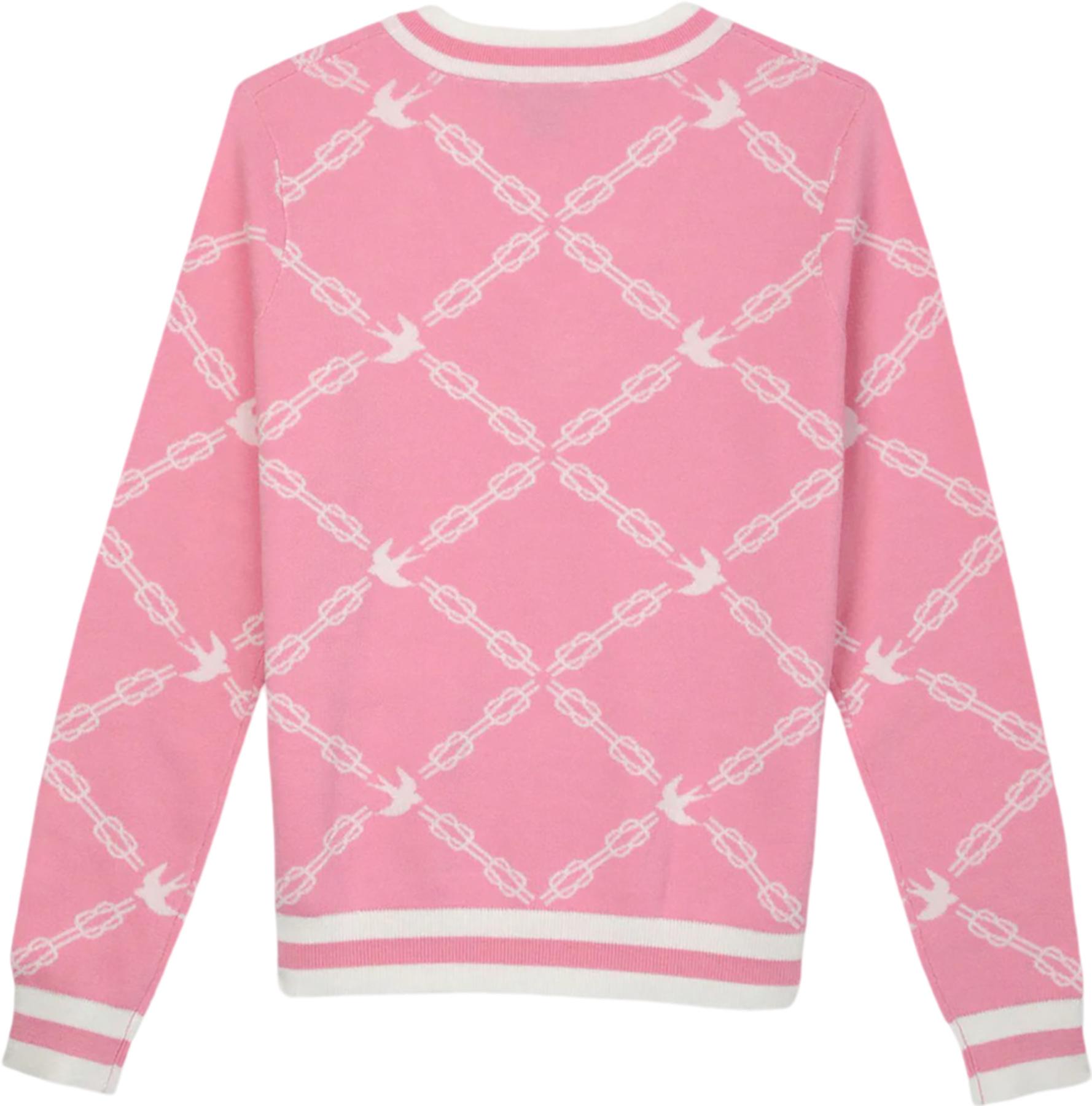 Product gallery image number 3 for product Jacquard V-Neck Sweater - Women's