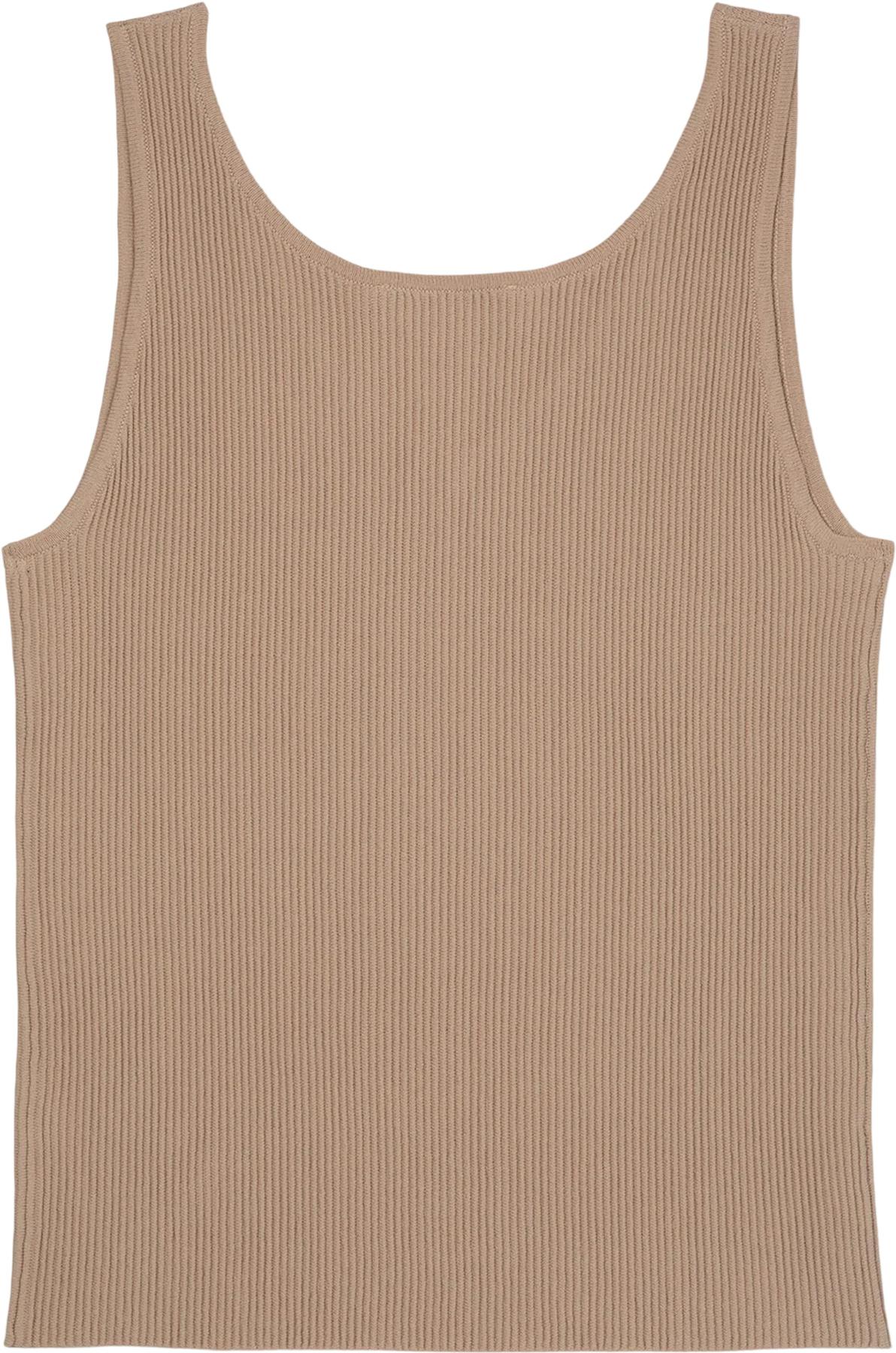 Product gallery image number 4 for product V-Neck Rib Shell Layering Top - Women's