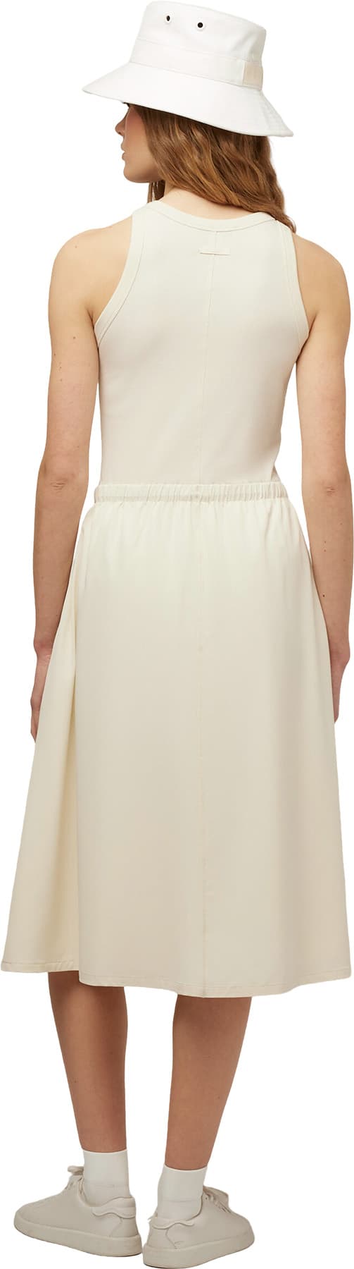 Product gallery image number 2 for product Rib Tech Slk Midi Dress - Women's