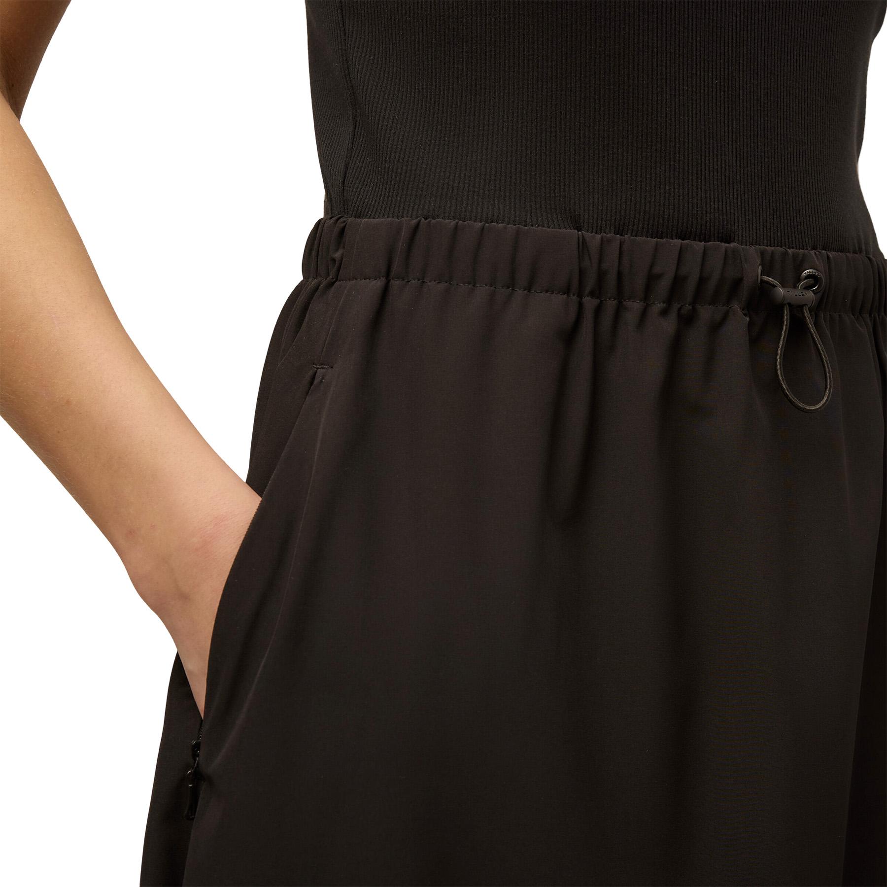 Product gallery image number 2 for product Rib Tech Slk Midi Dress - Women's