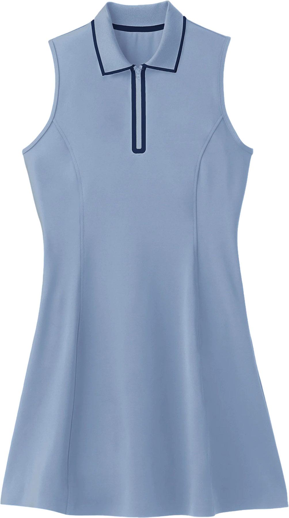 Product image for Robe polo à glissière 1/4 - Femme