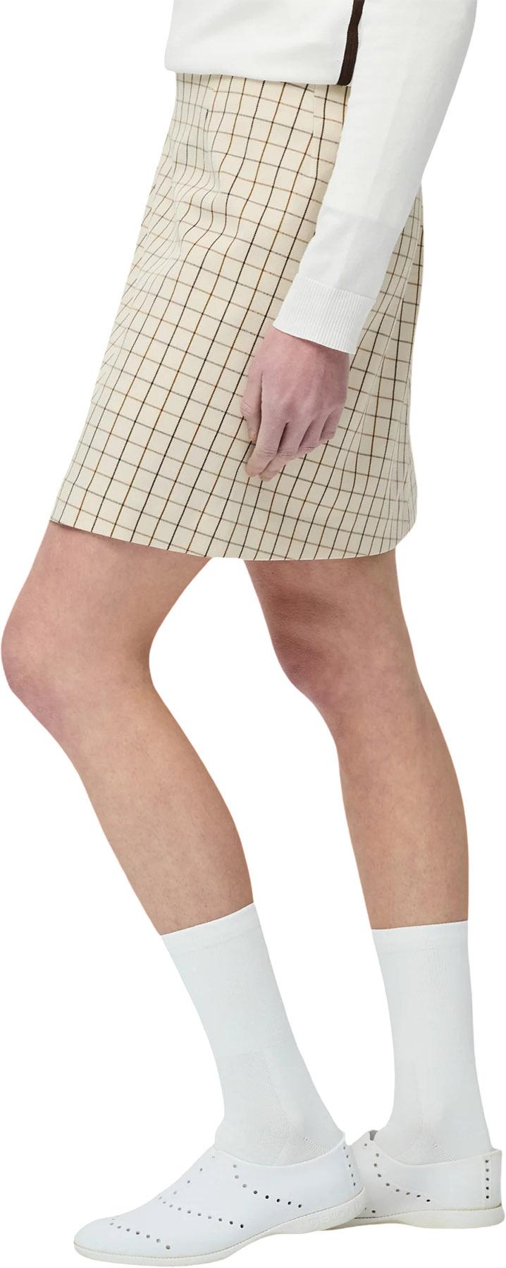 Product gallery image number 11 for product Jupe trapèze à carreaux rétro - Femme
