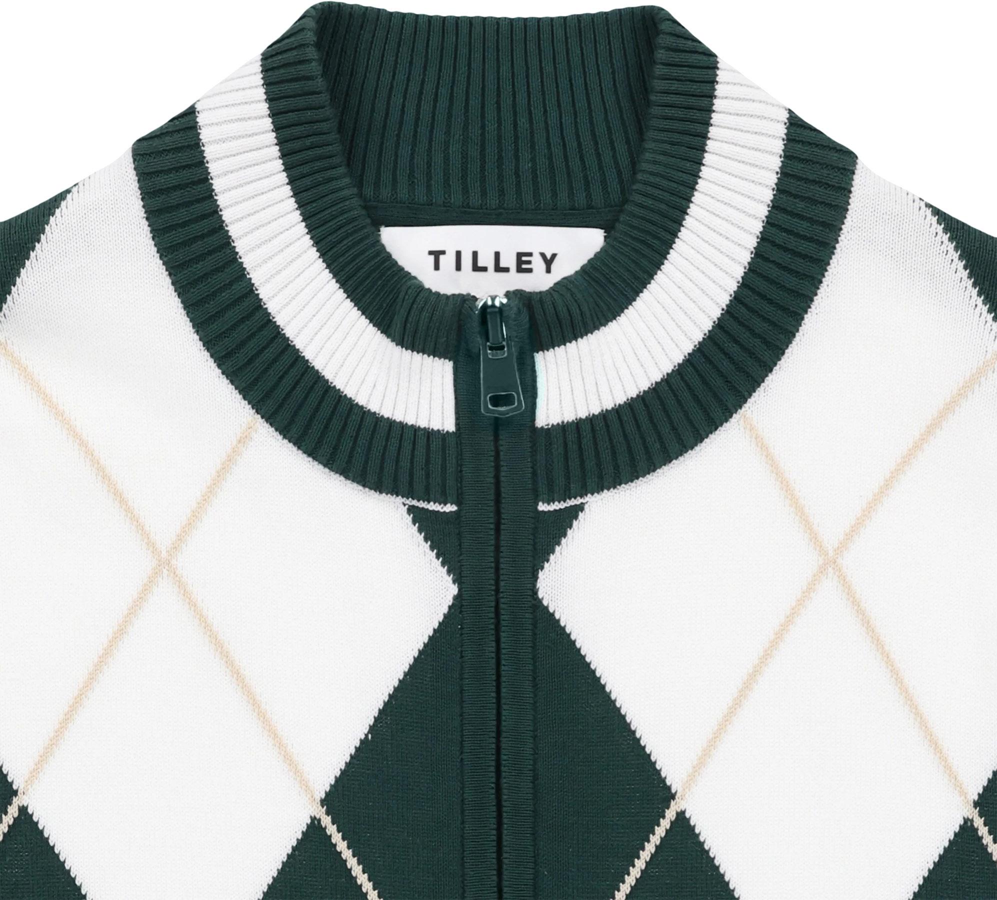 Product gallery image number 3 for product Argyle Full Zip Sweater - Women's