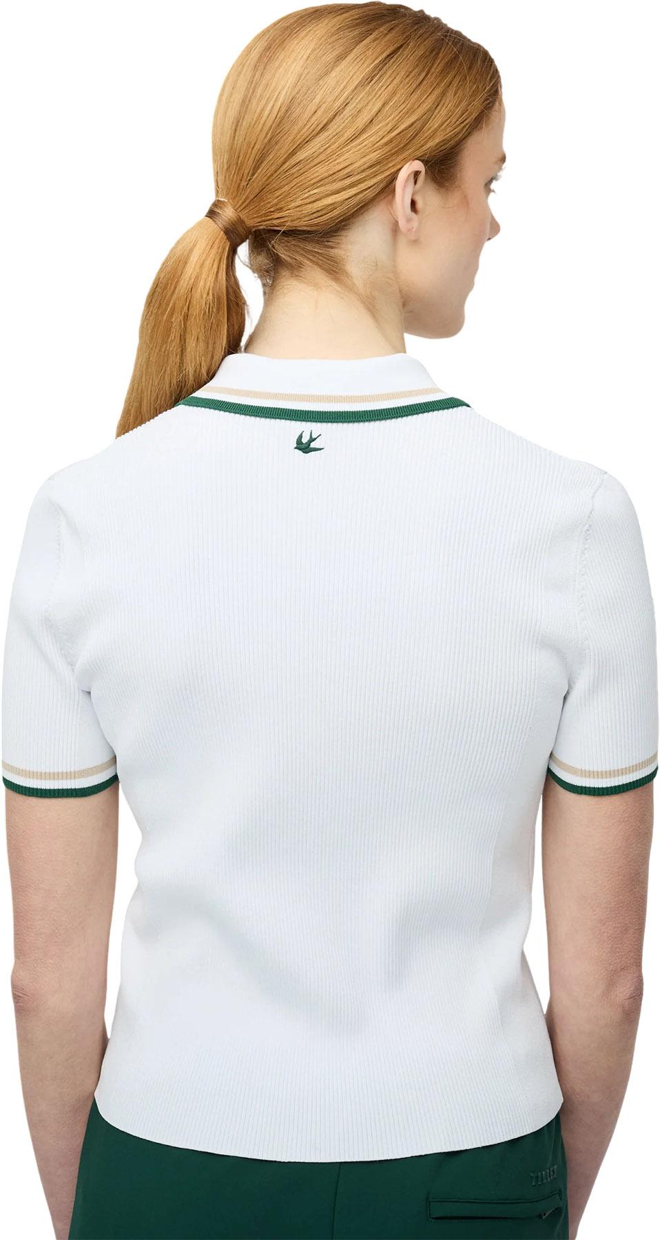 Product gallery image number 3 for product Stripe Zip Polo - Women's