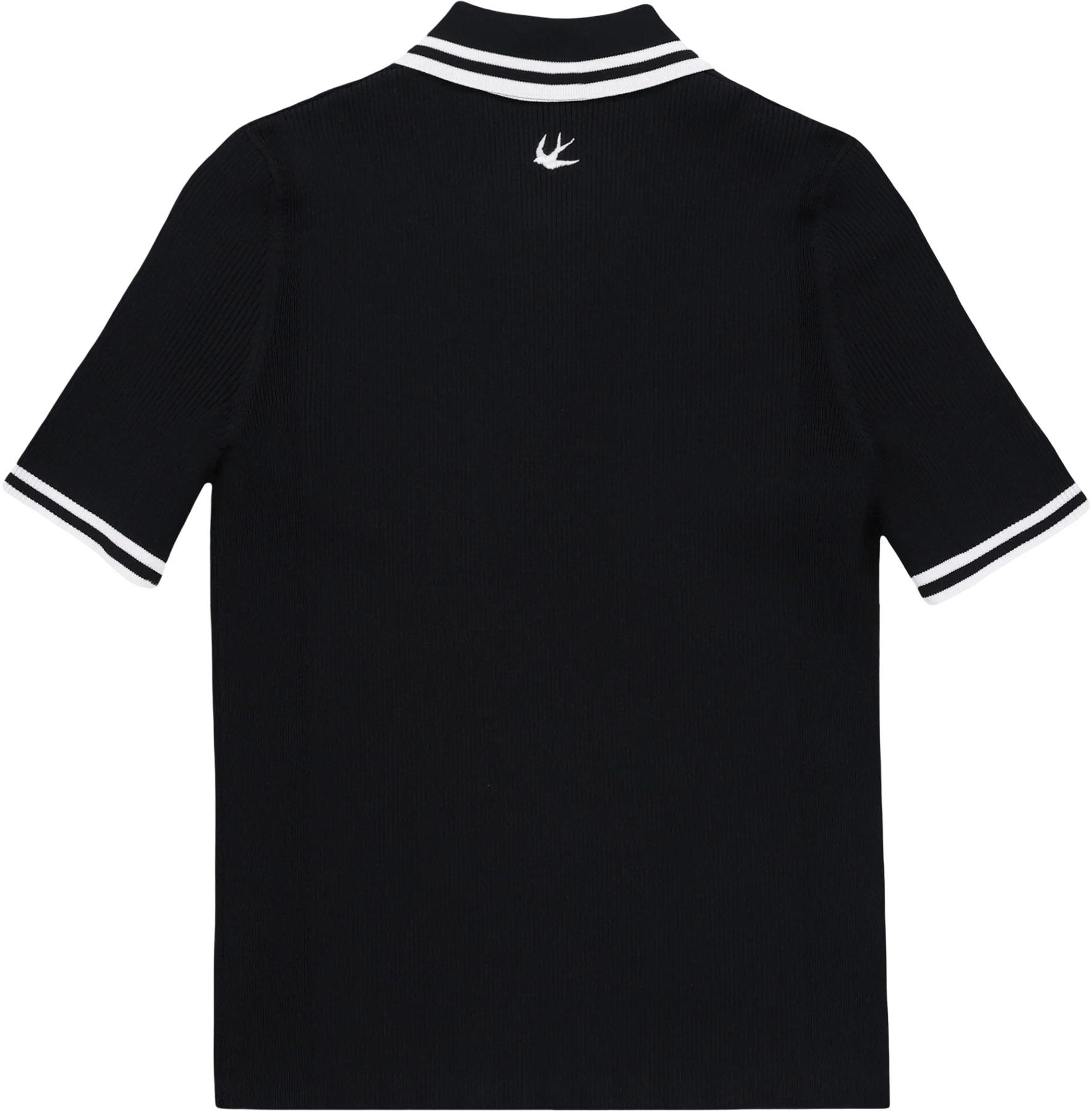 Product gallery image number 3 for product Polo rayé à glissière - Femme