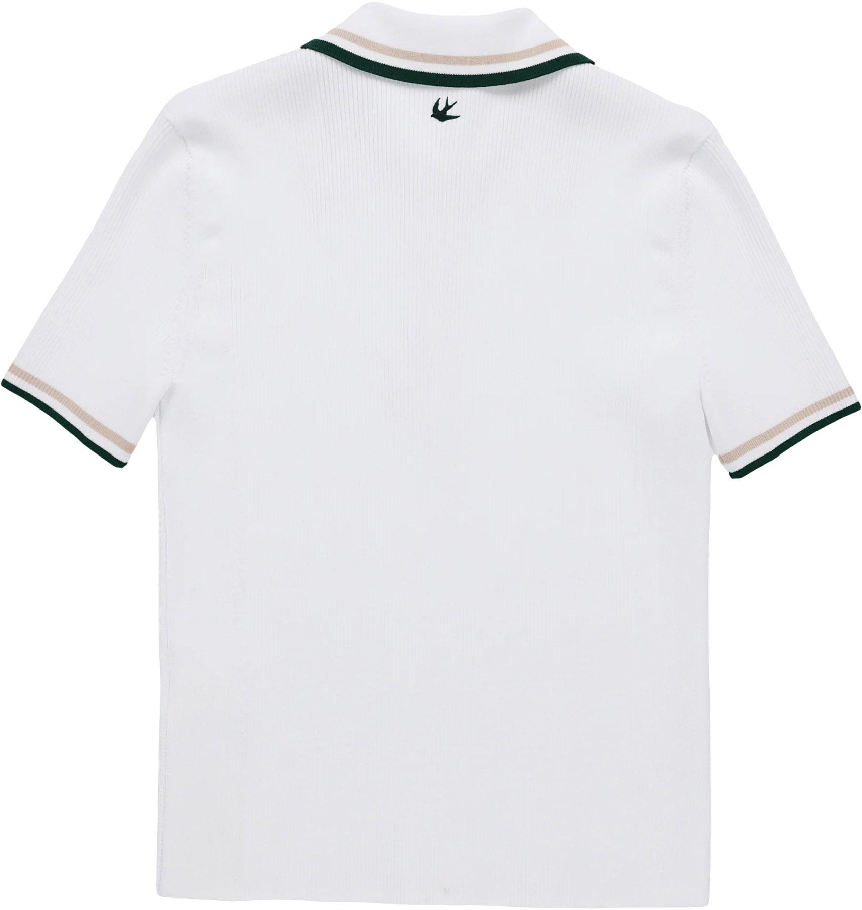 Product gallery image number 4 for product Stripe Zip Polo - Women's