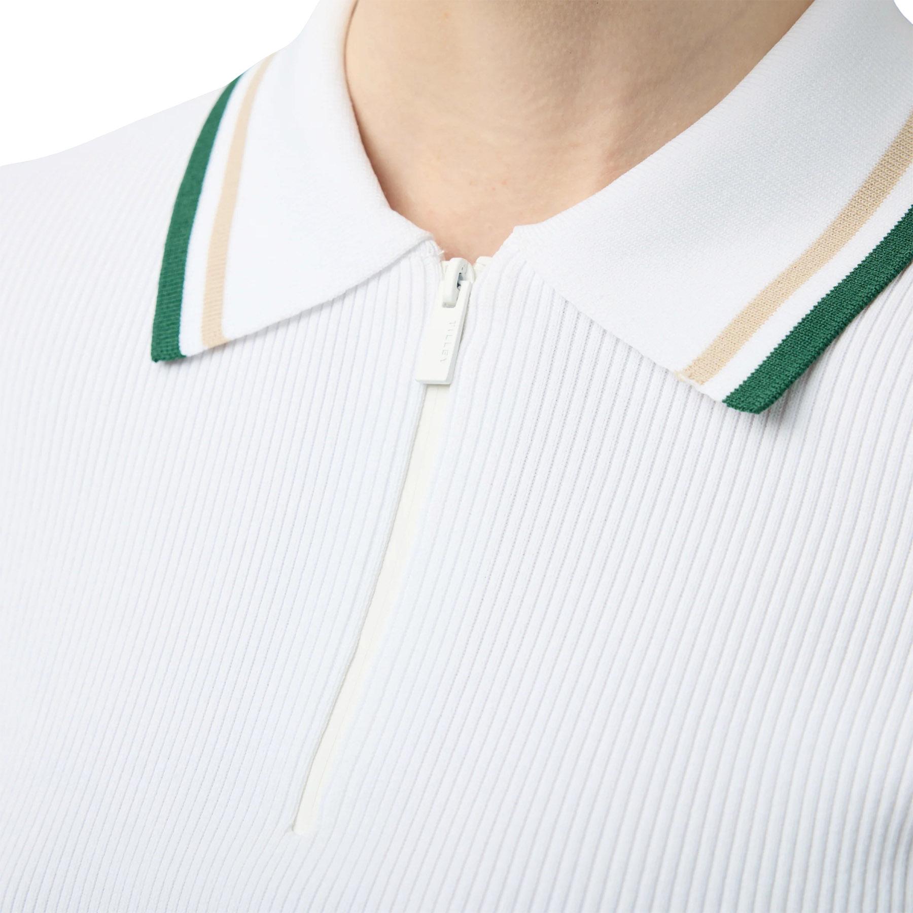 Product gallery image number 5 for product Stripe Zip Polo - Women's