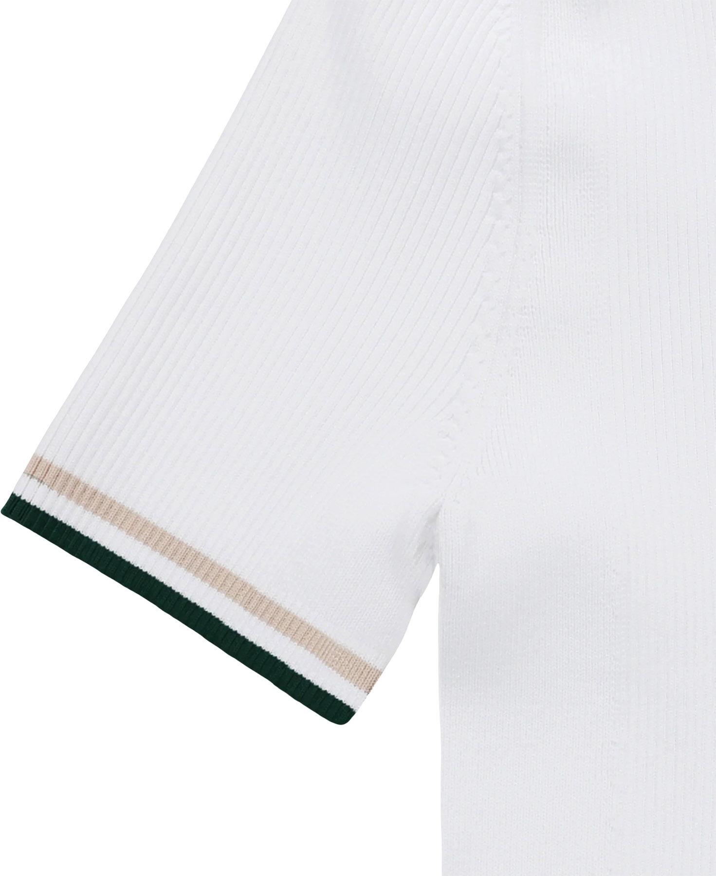 Product gallery image number 8 for product Stripe Zip Polo - Women's