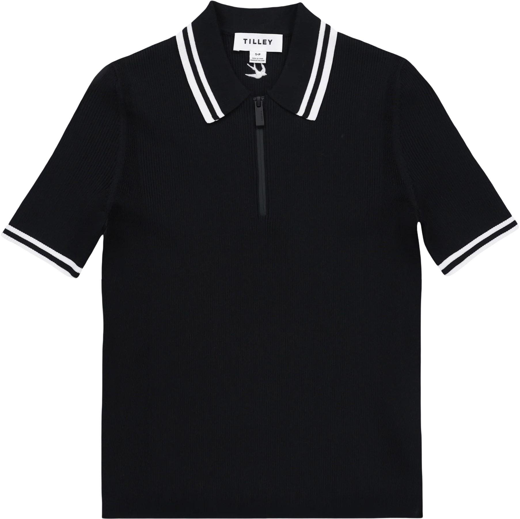 Product image for Polo rayé à glissière - Femme