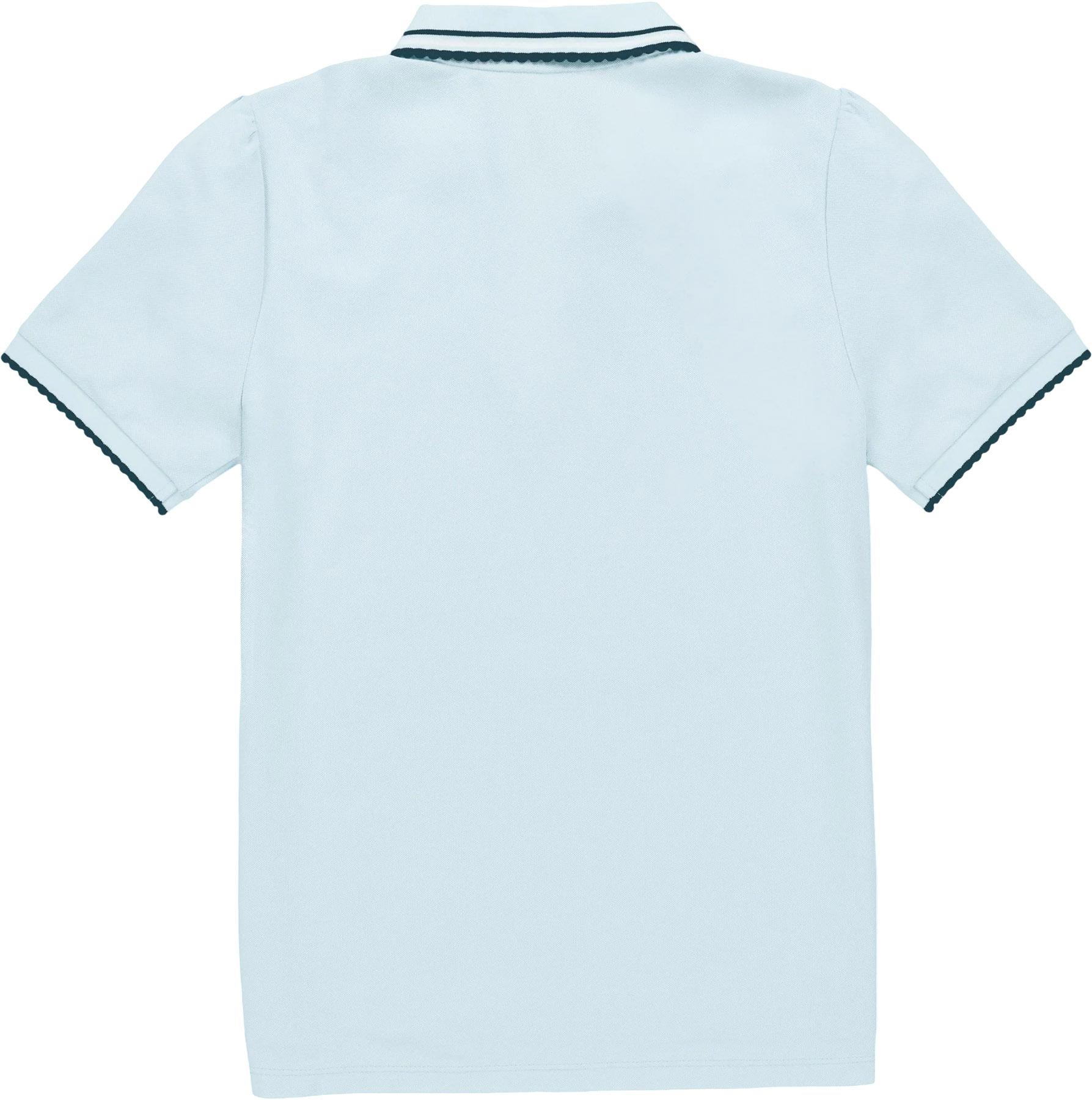 Product gallery image number 5 for product Preppy Pique Puff Sleeve Polo - Women's
