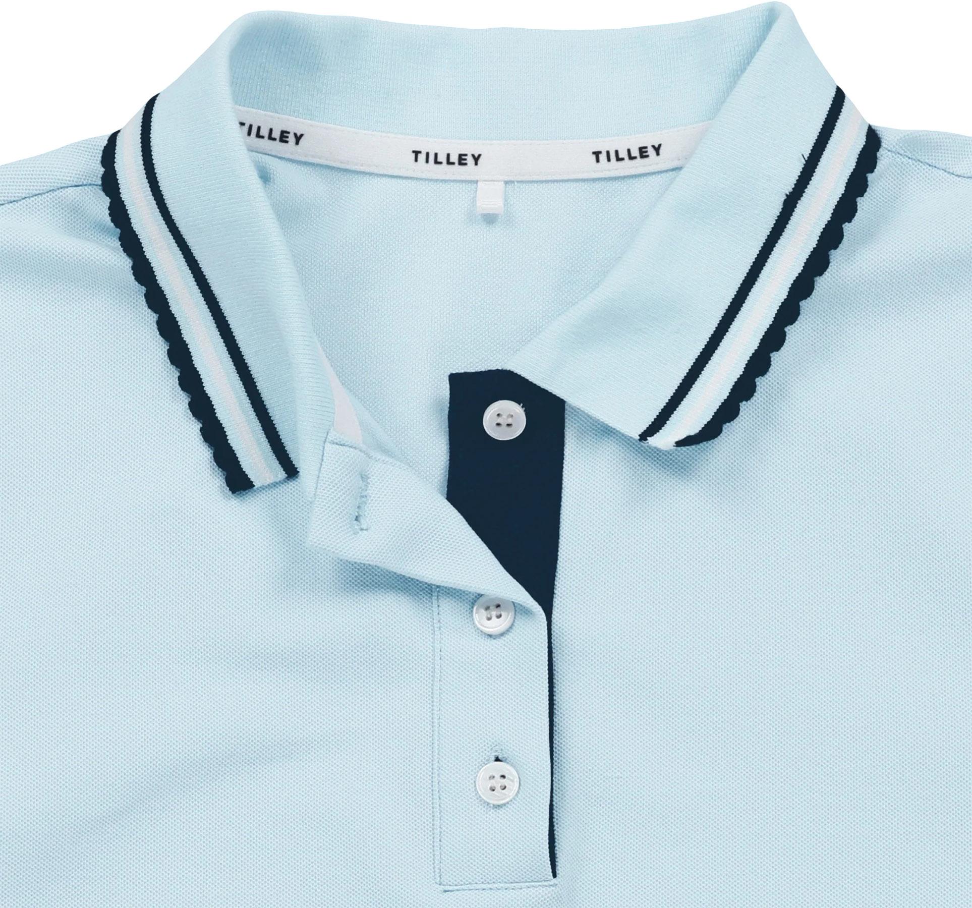 Product gallery image number 8 for product Preppy Pique Puff Sleeve Polo - Women's